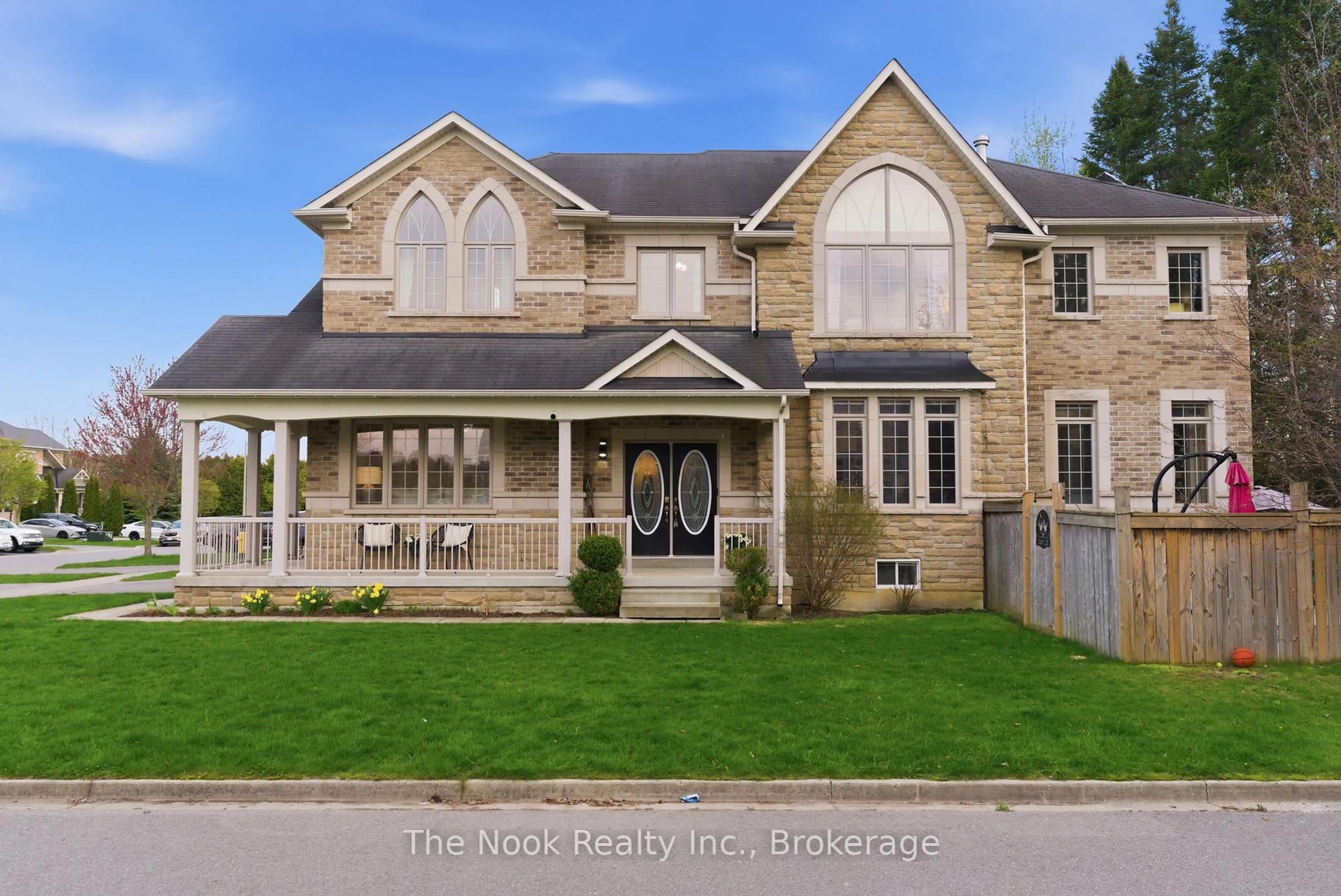 Home with brick exterior material, street for 1 Wilbert Hoar Crt, Clarington Ontario L1E 0B2