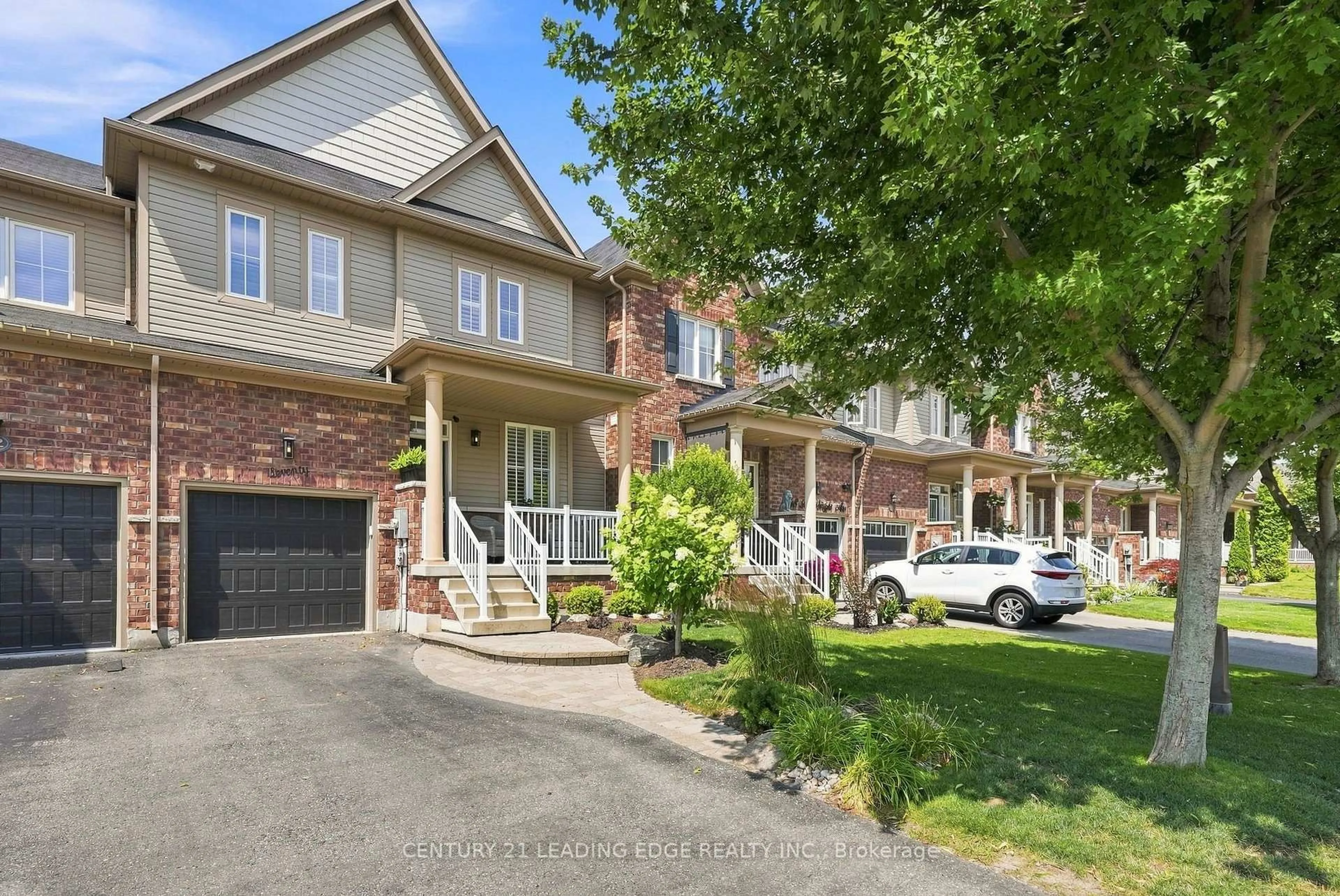 Home with brick exterior material, street for 70 Ross Wright Ave, Clarington Ontario L1C 3A6