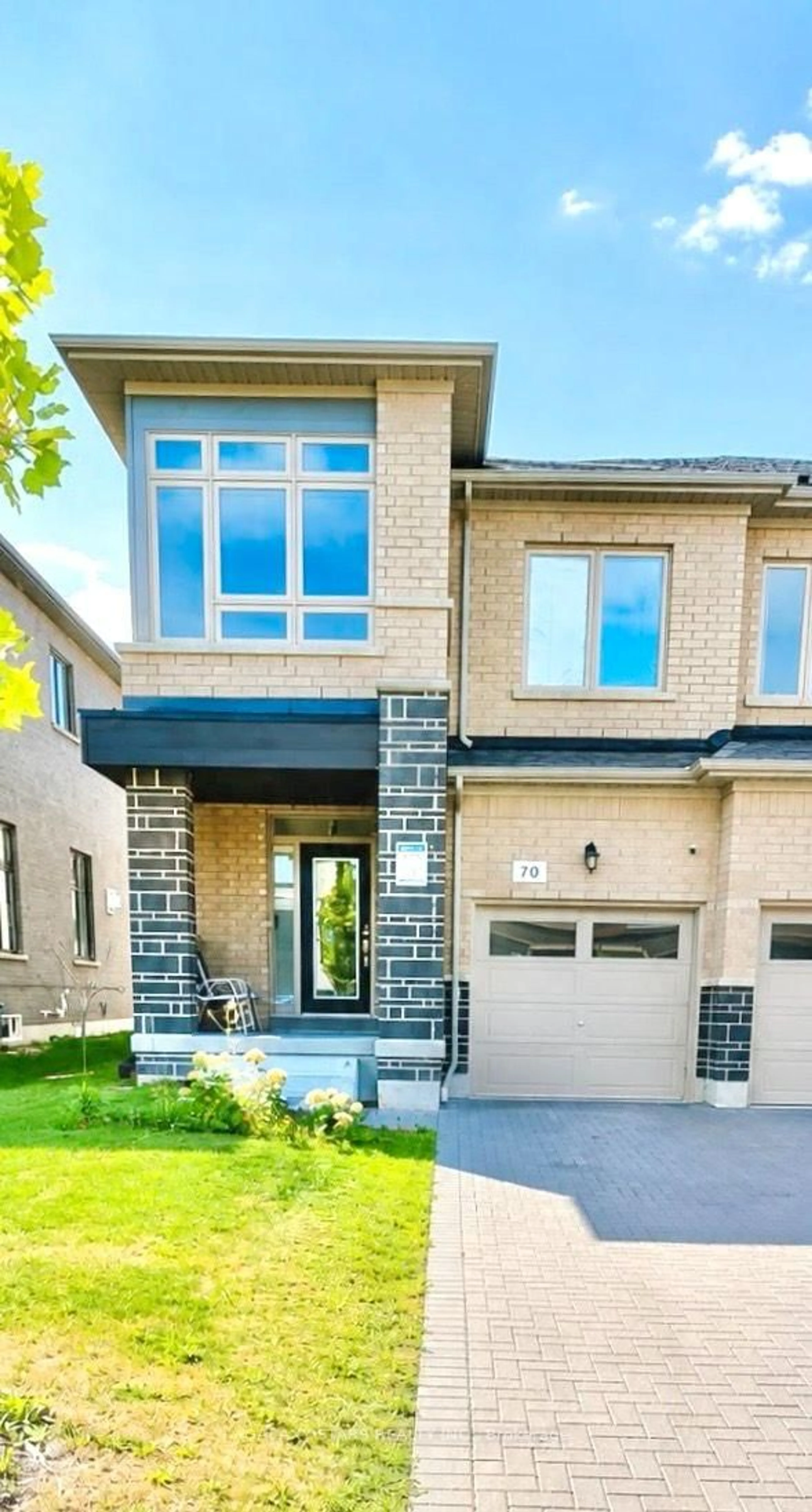 Home with brick exterior material, street for 70 Mountainside Cres, Whitby Ontario L1R 0P5