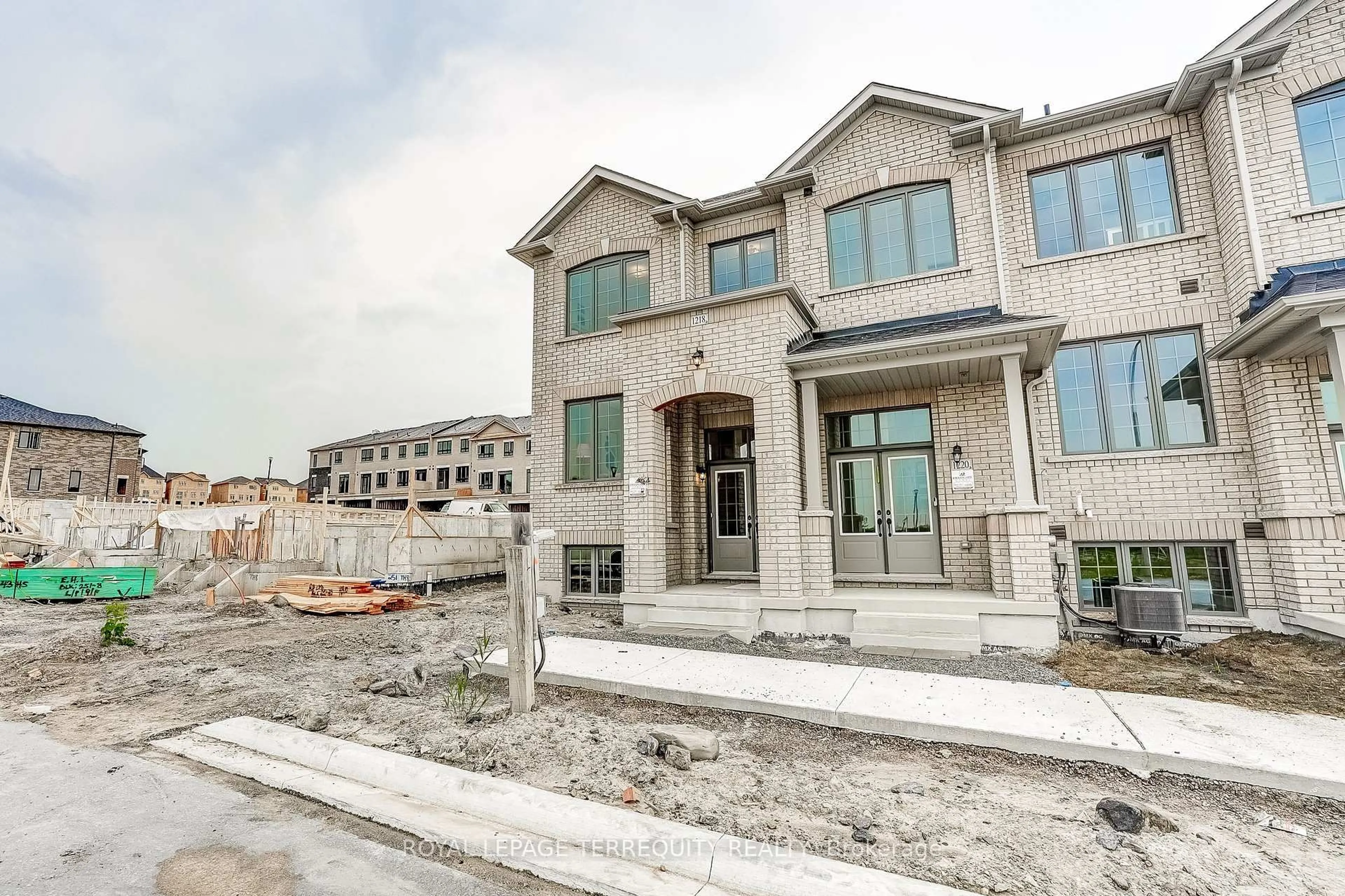 Home with brick exterior material, building for 1218 Elizabeth Mackenzie Tr, Pickering Ontario L1X 0S3