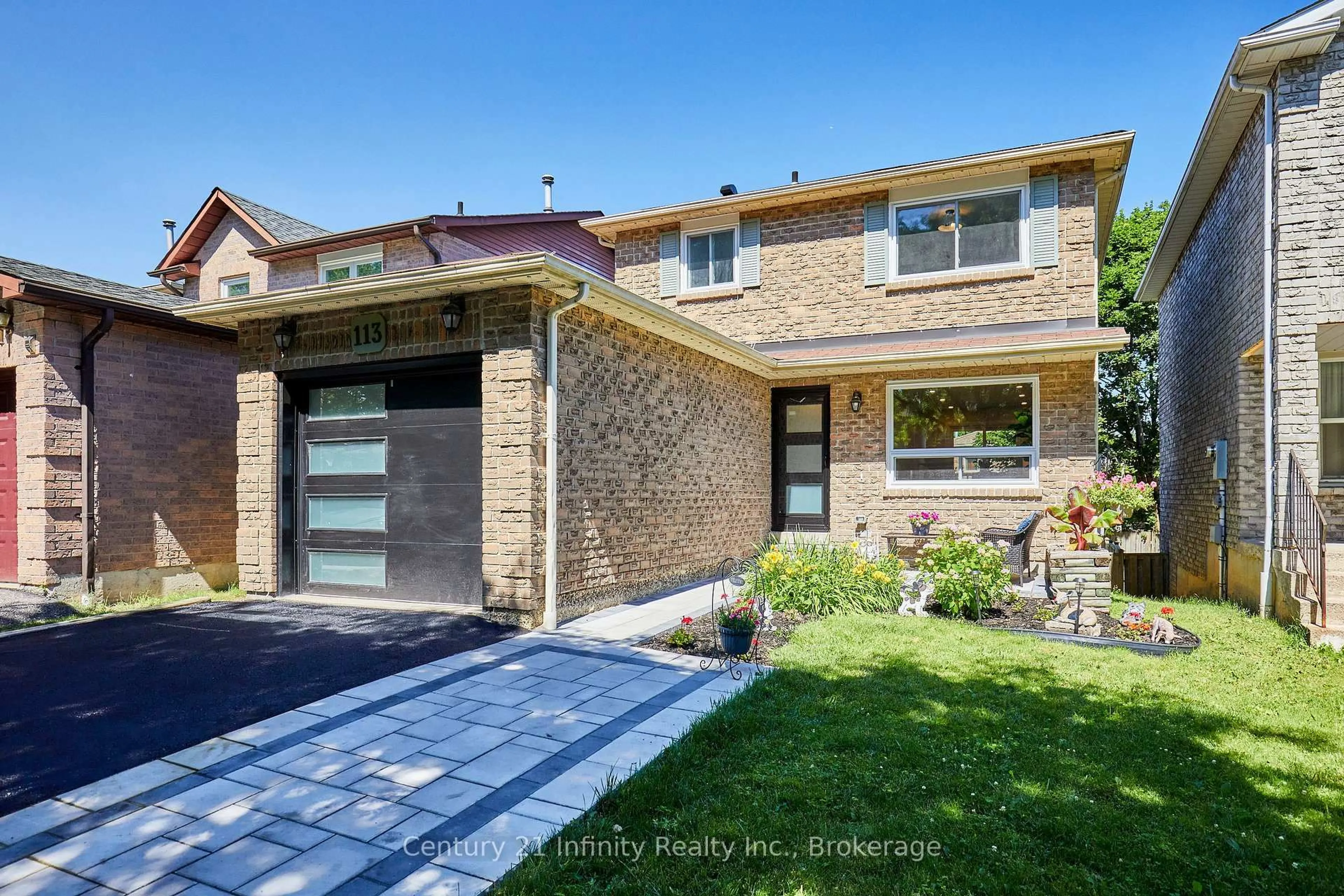 Home with brick exterior material, street for 113 Daniels Cres, Ajax Ontario L1T 1Z1