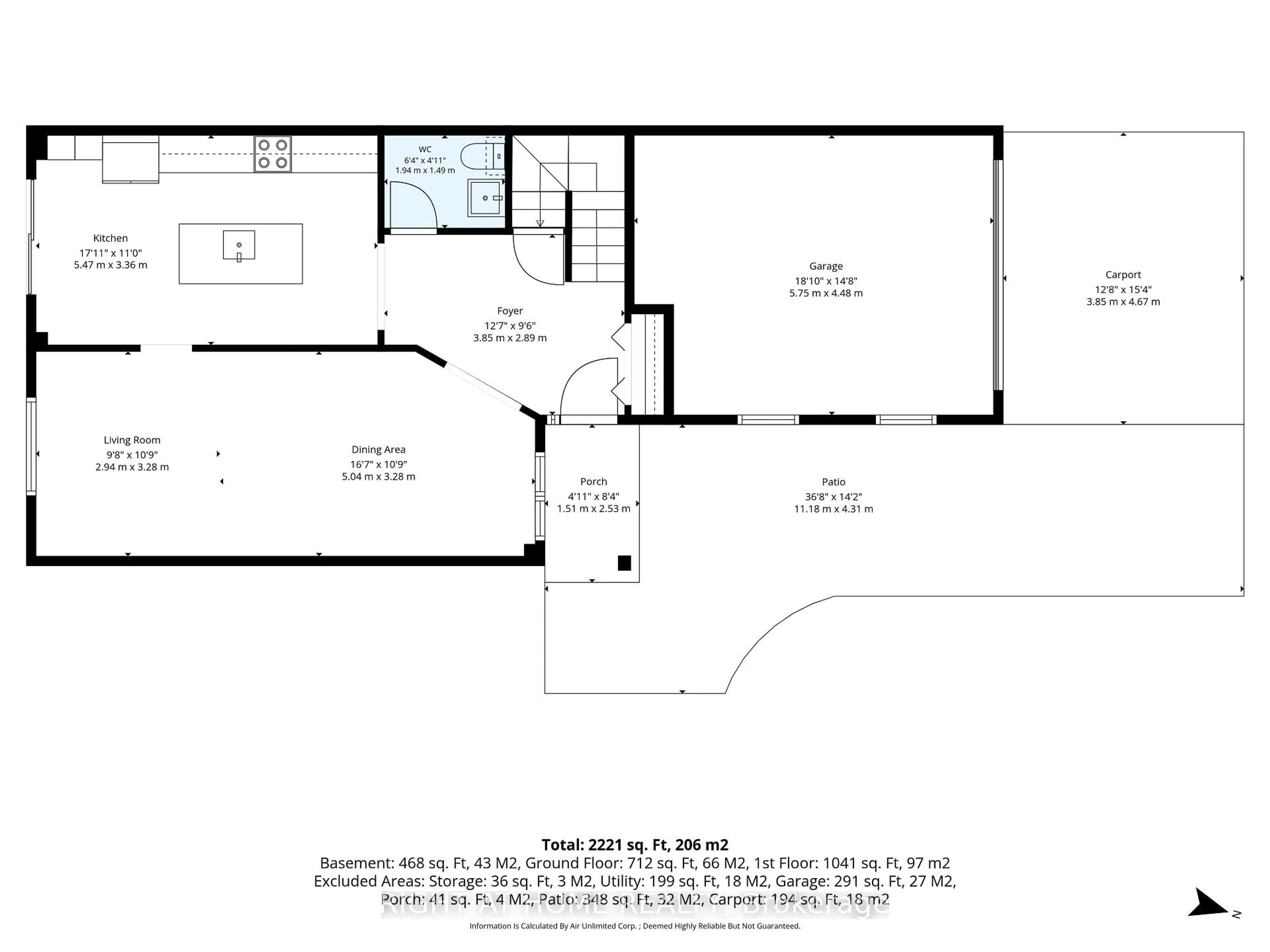 Floor plan for 2295 WILDWOOD Cres, Pickering Ontario L1X 2R8