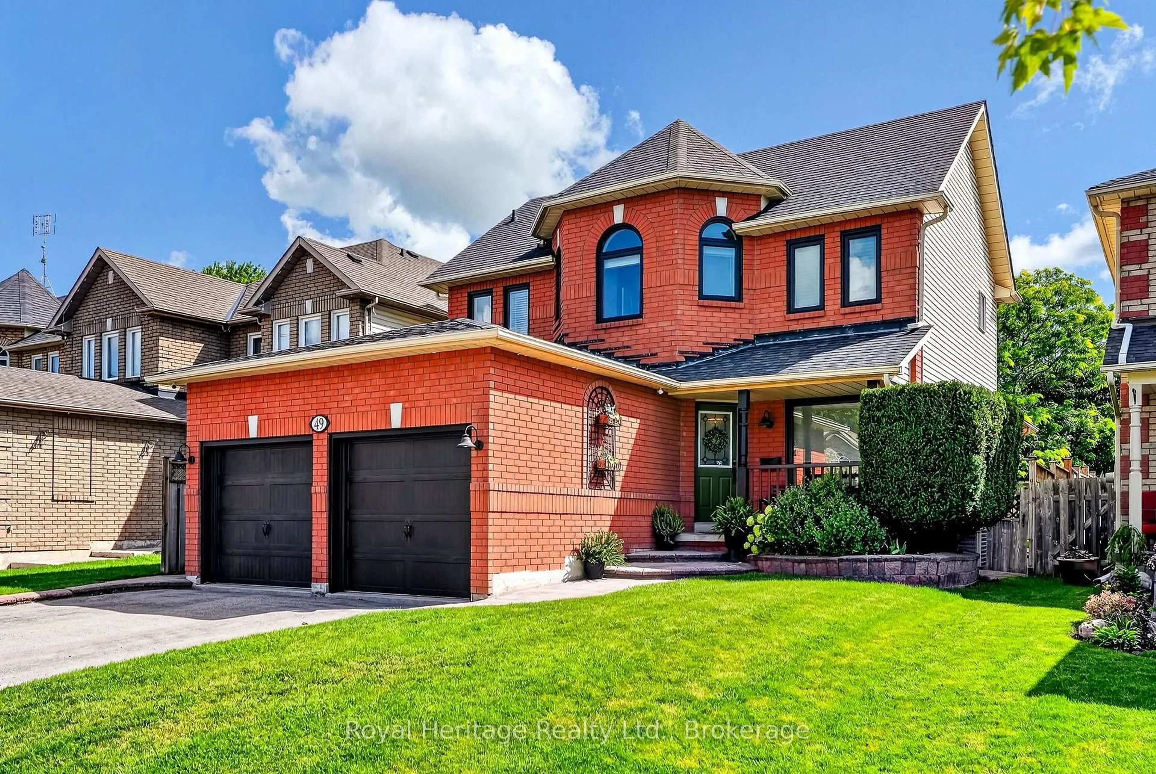 Home with brick exterior material, street for 49 Bradshaw St, Clarington Ontario L1C 2H4