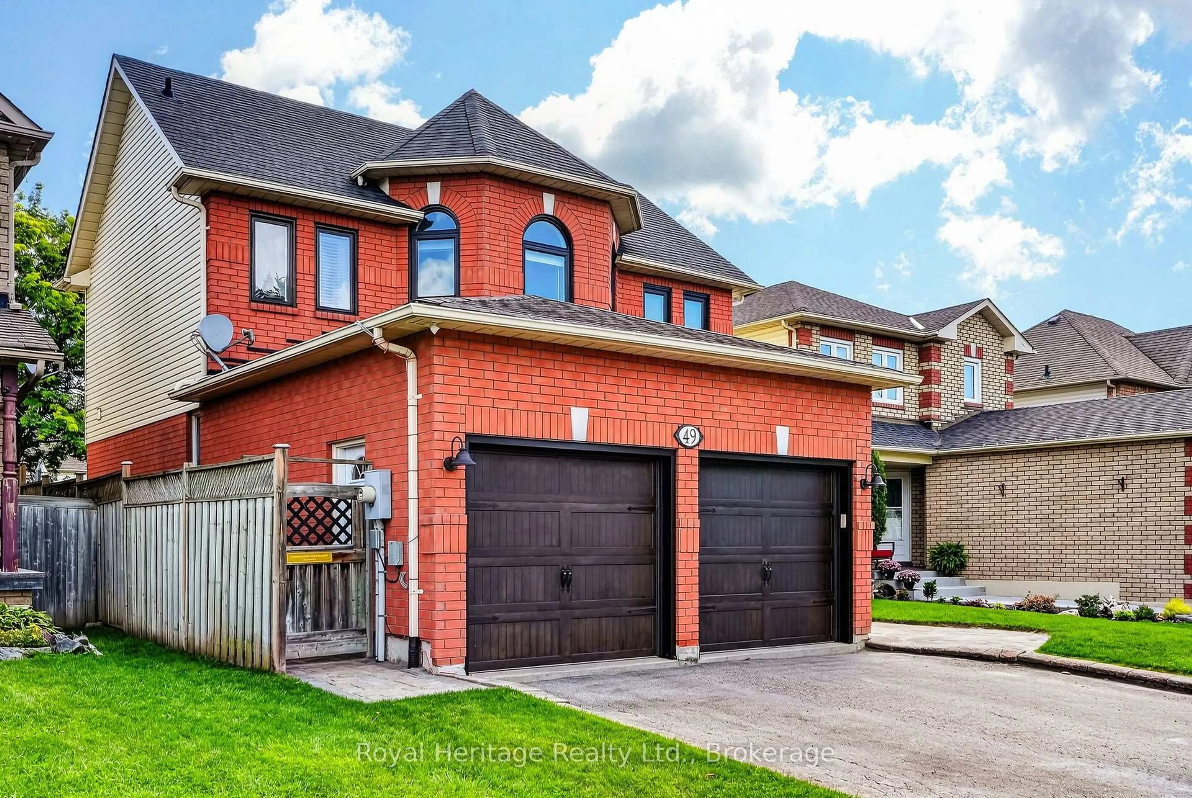 Home with brick exterior material, street for 49 Bradshaw St, Clarington Ontario L1C 2H4
