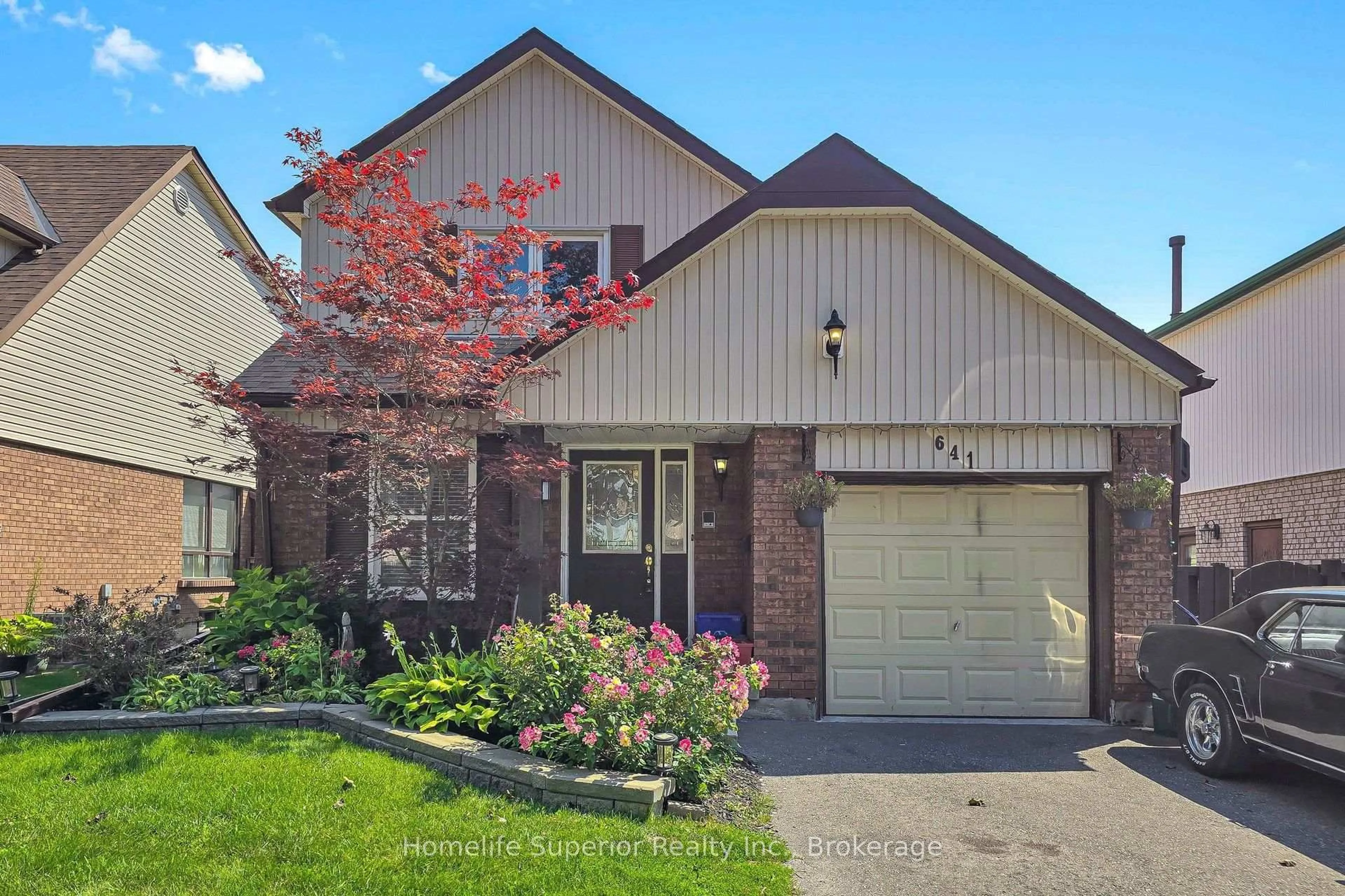 Home with brick exterior material, street for 641 Merlin Crt, Oshawa Ontario L1K 1M3