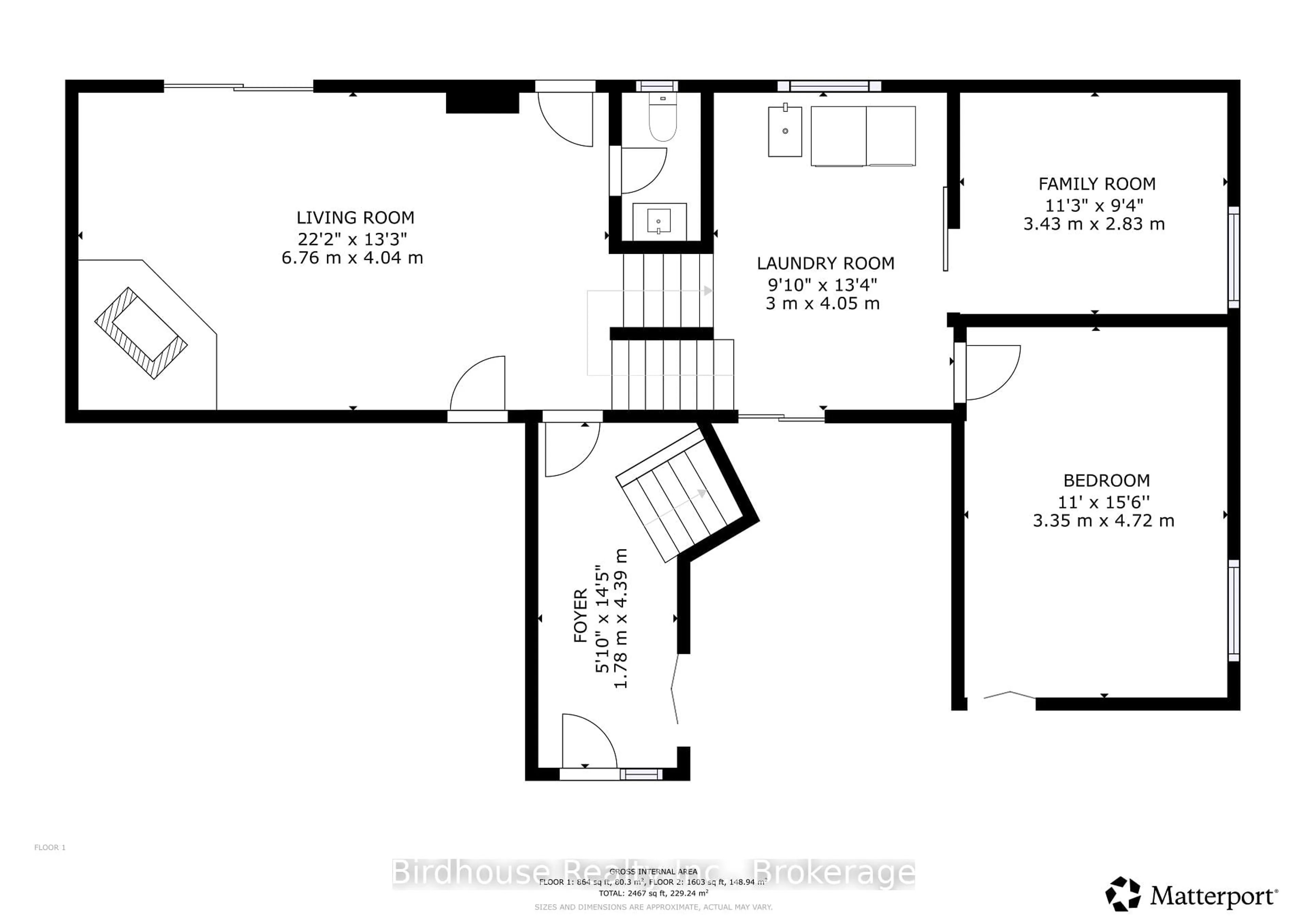 Floor plan for 3434 Concession Road 4, Clarington Ontario L0B 1M0