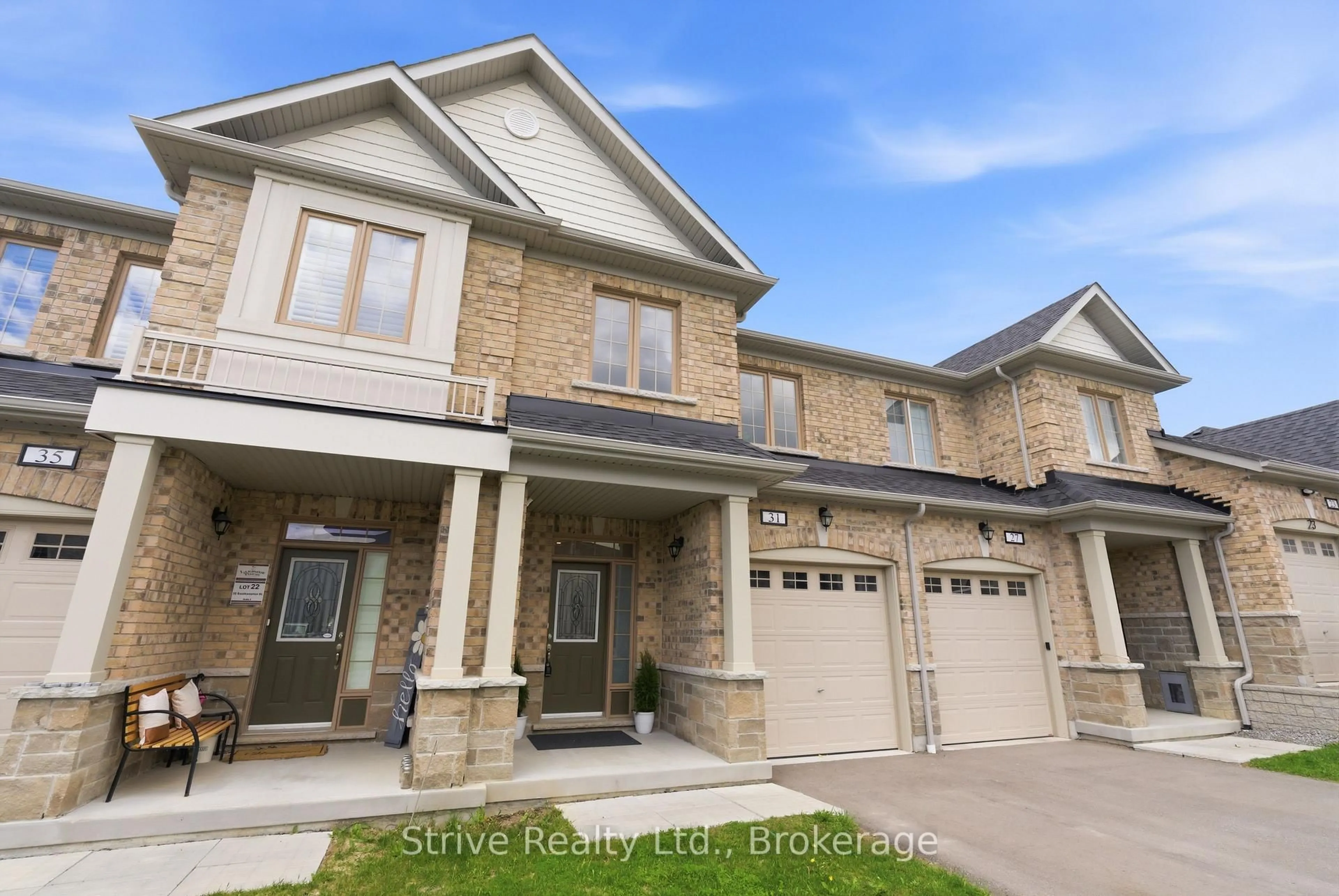 Home with brick exterior material, street for 31 Southampton St, Scugog Ontario L9L 0C6