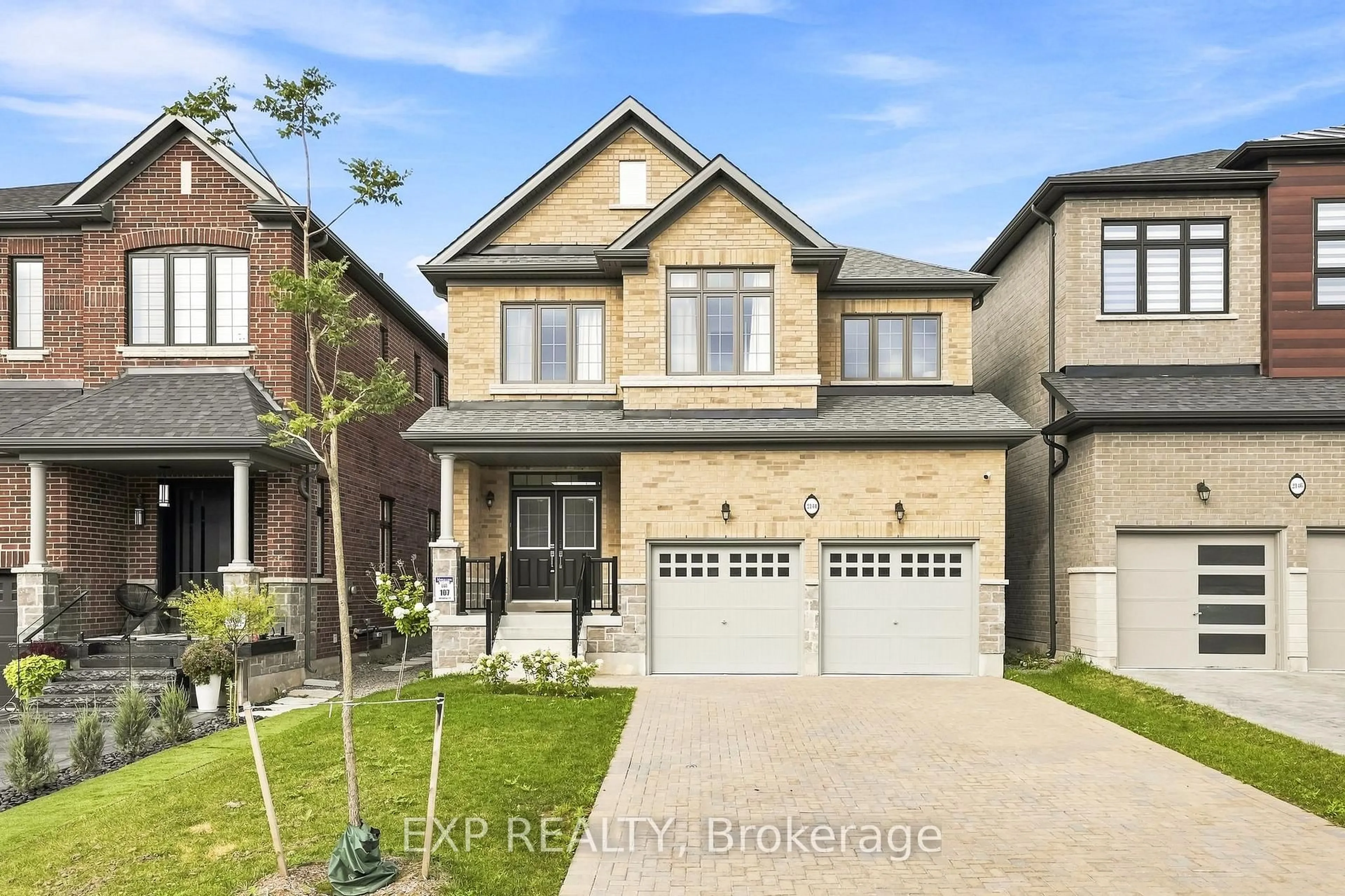 Home with brick exterior material, street for 2144 Hallandale St, Oshawa Ontario L1L 0T8