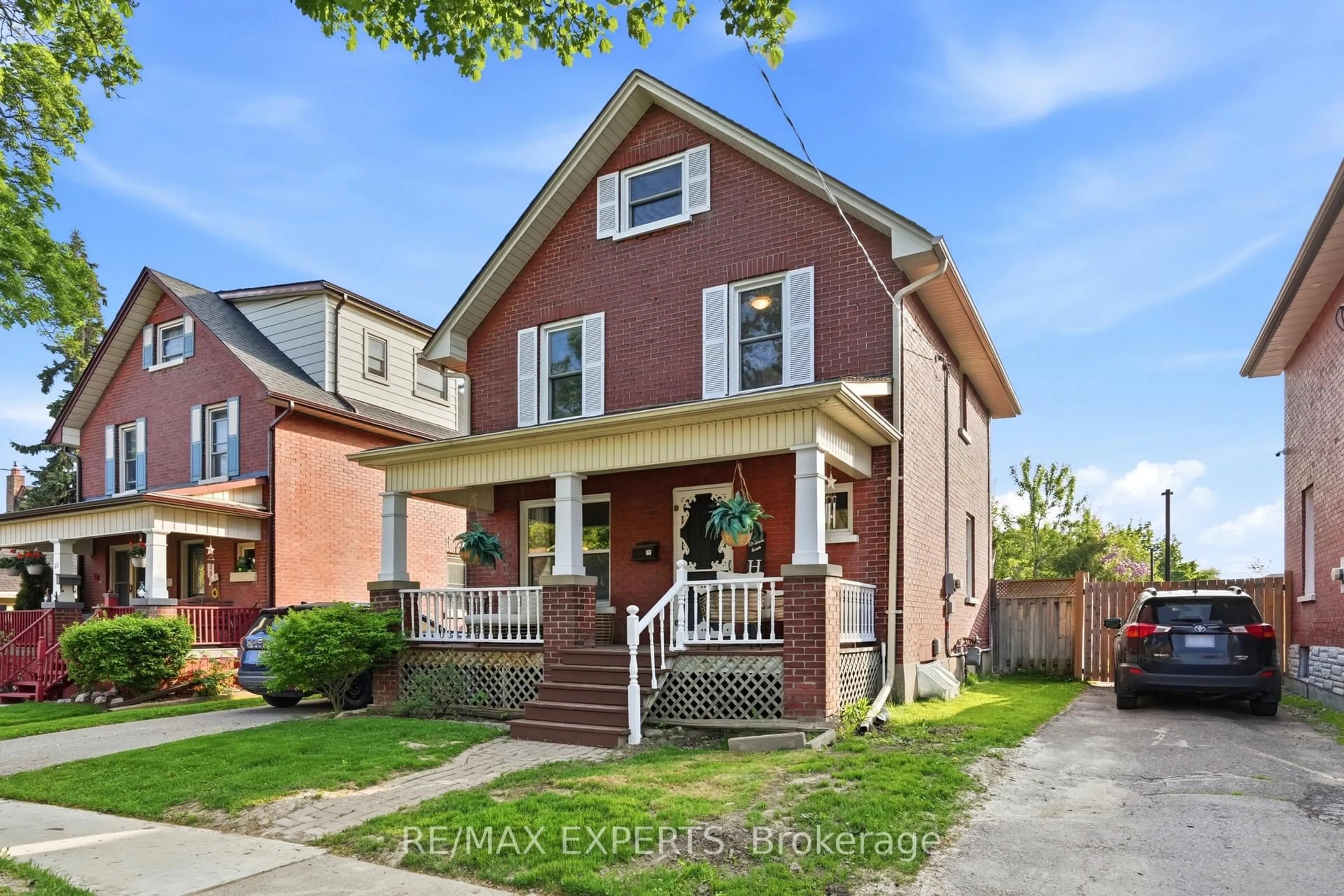 Home with brick exterior material, street for 18 Rowe St, Oshawa Ontario L1H 5P5