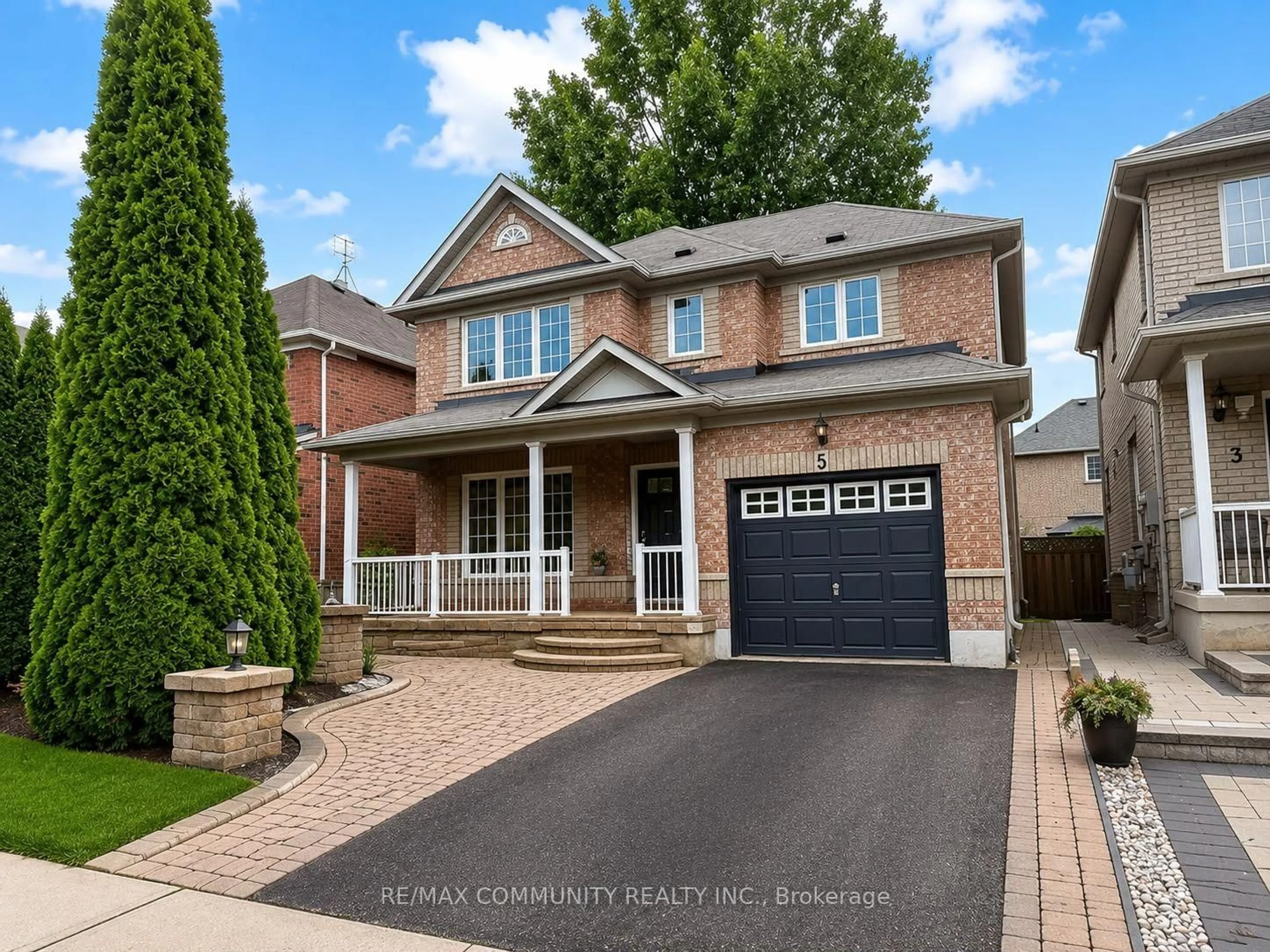 Home with brick exterior material, street for 5 Canoe Cres, Toronto Ontario M1X 1X9