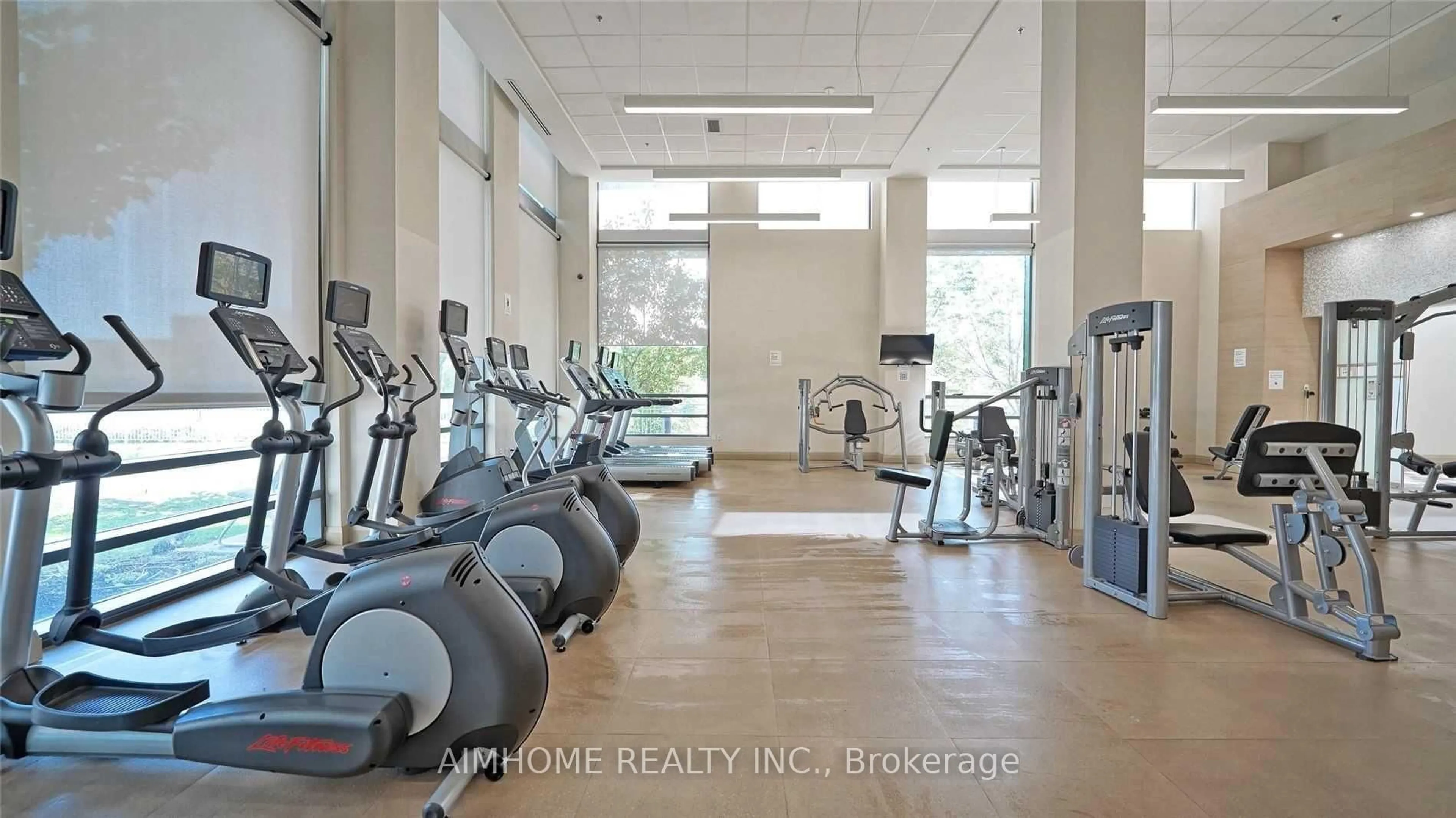 Gym or fitness room for 195 Bonis Ave #2107, Toronto Ontario M1T 3W6