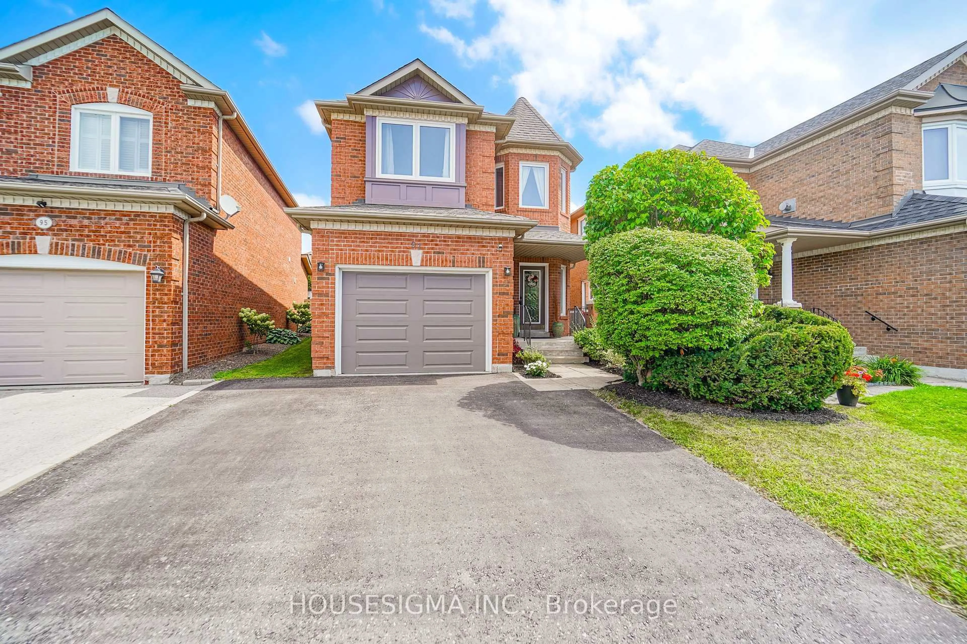 Home with brick exterior material, street for 97 Bach Ave, Whitby Ontario L1R 2P8