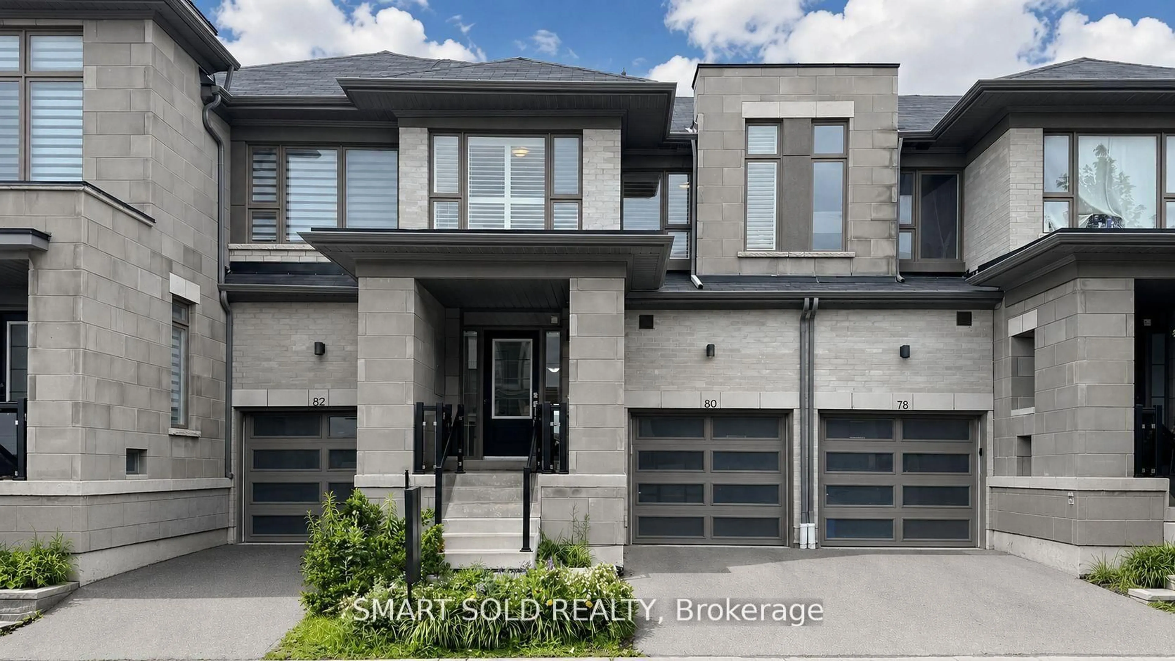 Home with brick exterior material, street for 80 Donald Fleming Way, Whitby Ontario L1R 0N8