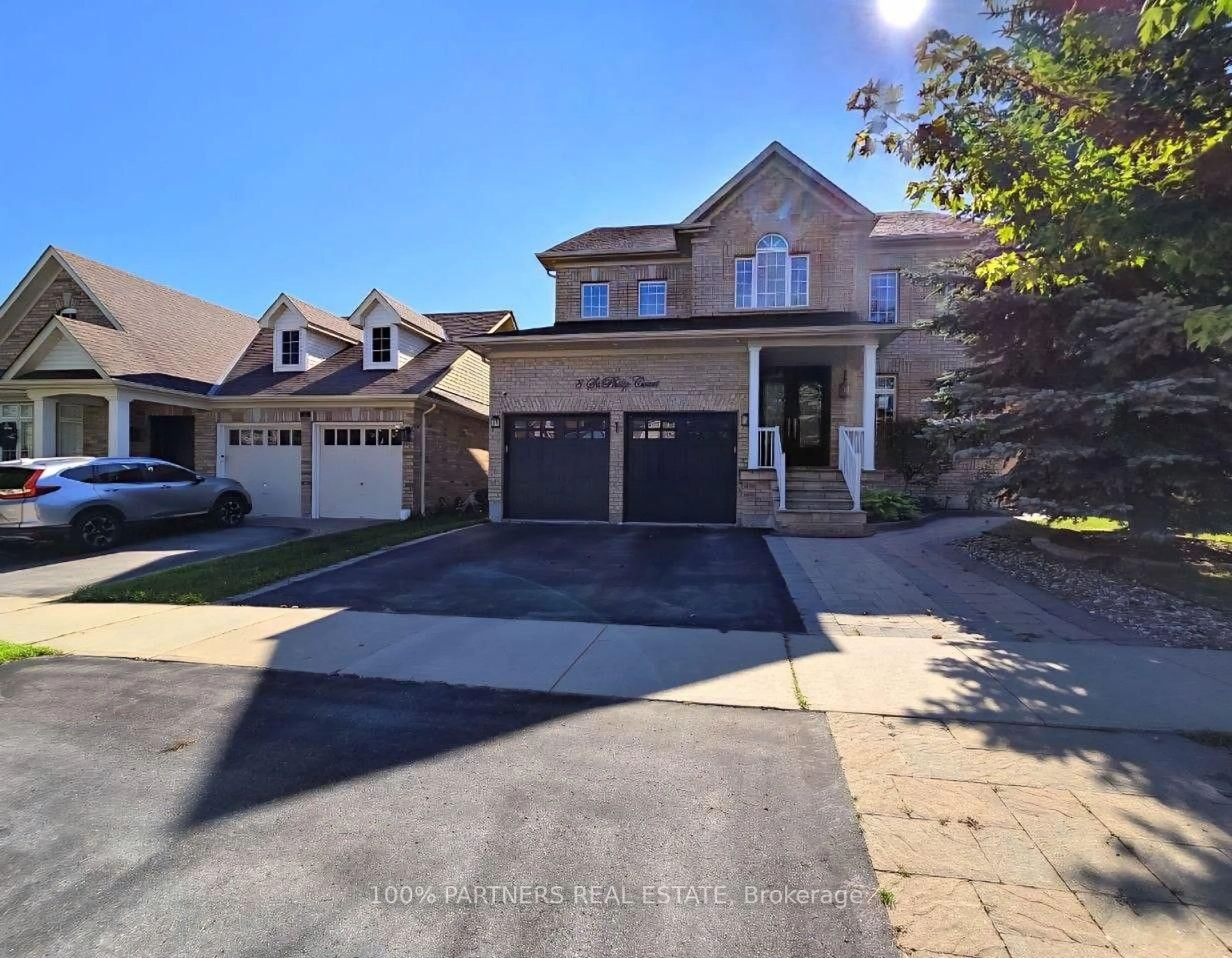 A pic from outside/outdoor area/front of a property/back of a property/a pic from drone, street for 8 St. Philip Crt, Whitby Ontario L1P 0A5