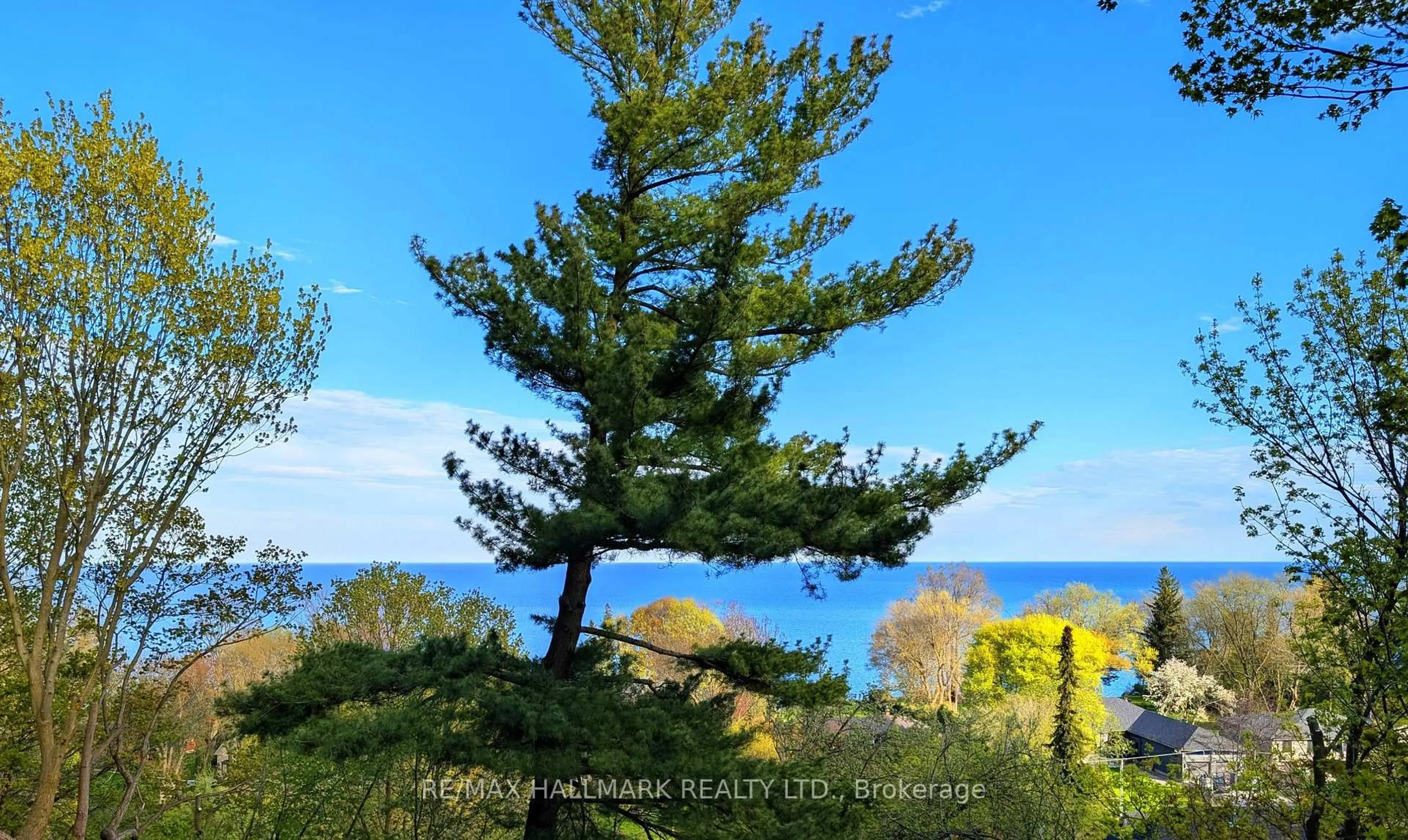 A pic from outside/outdoor area/front of a property/back of a property/a pic from drone, water/lake/river/ocean view for 2 Ledge Rd, Toronto Ontario M1M 1H1
