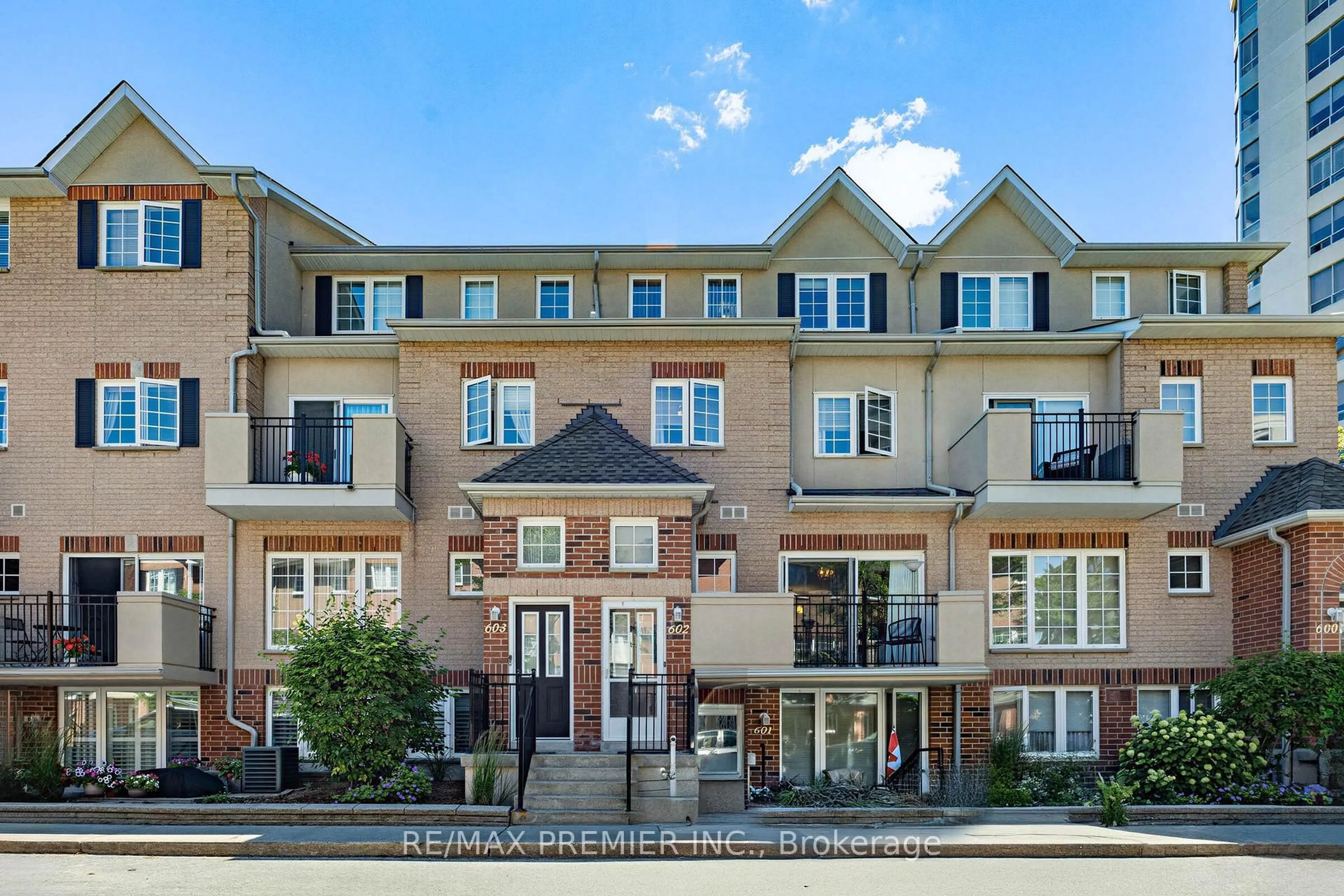 Home with brick exterior material, unknown for 1400 The Esplanade #602, Pickering Ontario L1V 6V2