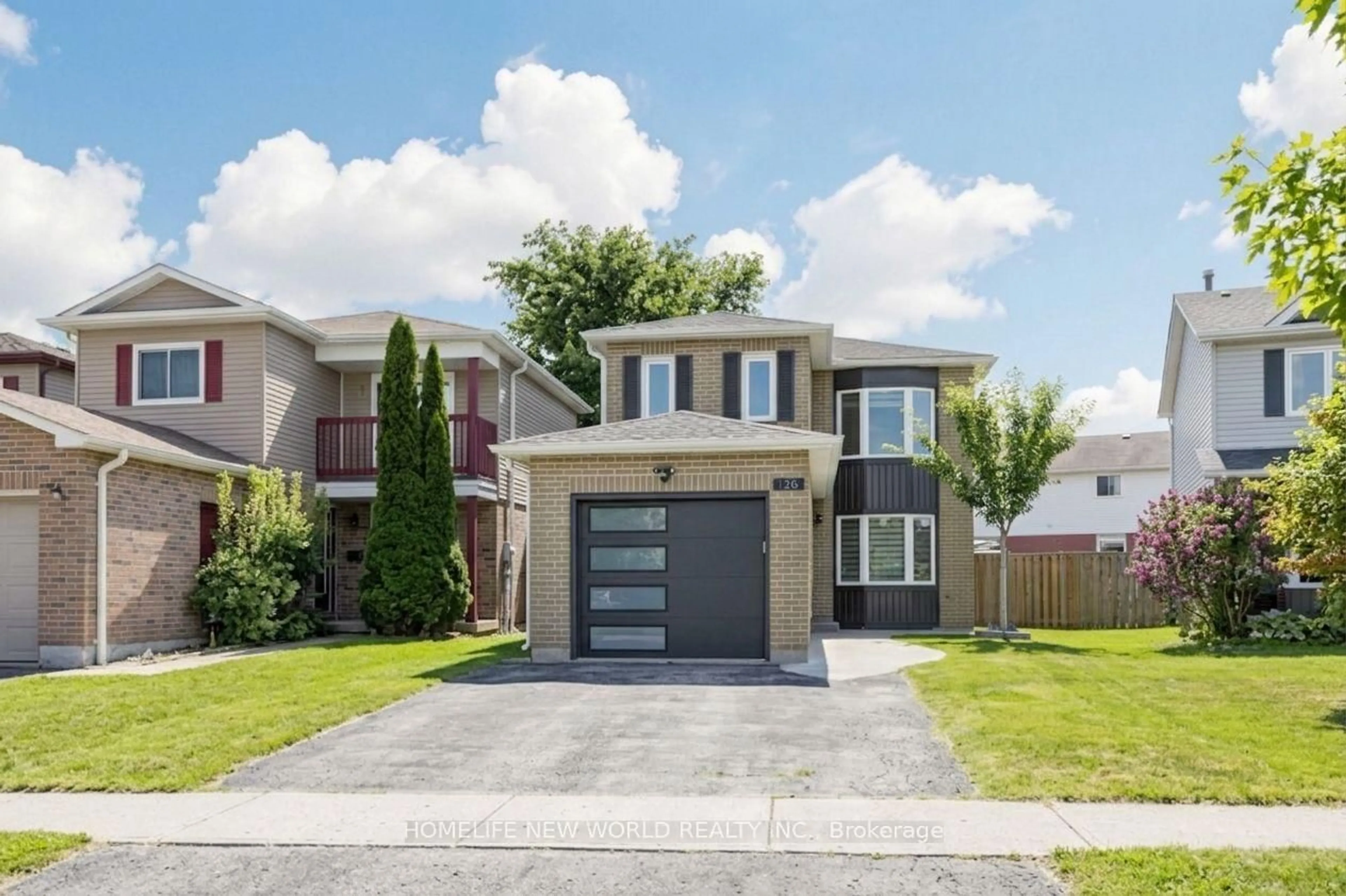 Home with brick exterior material, street for 136 Reed Dr, Ajax Ontario L1S 6V2
