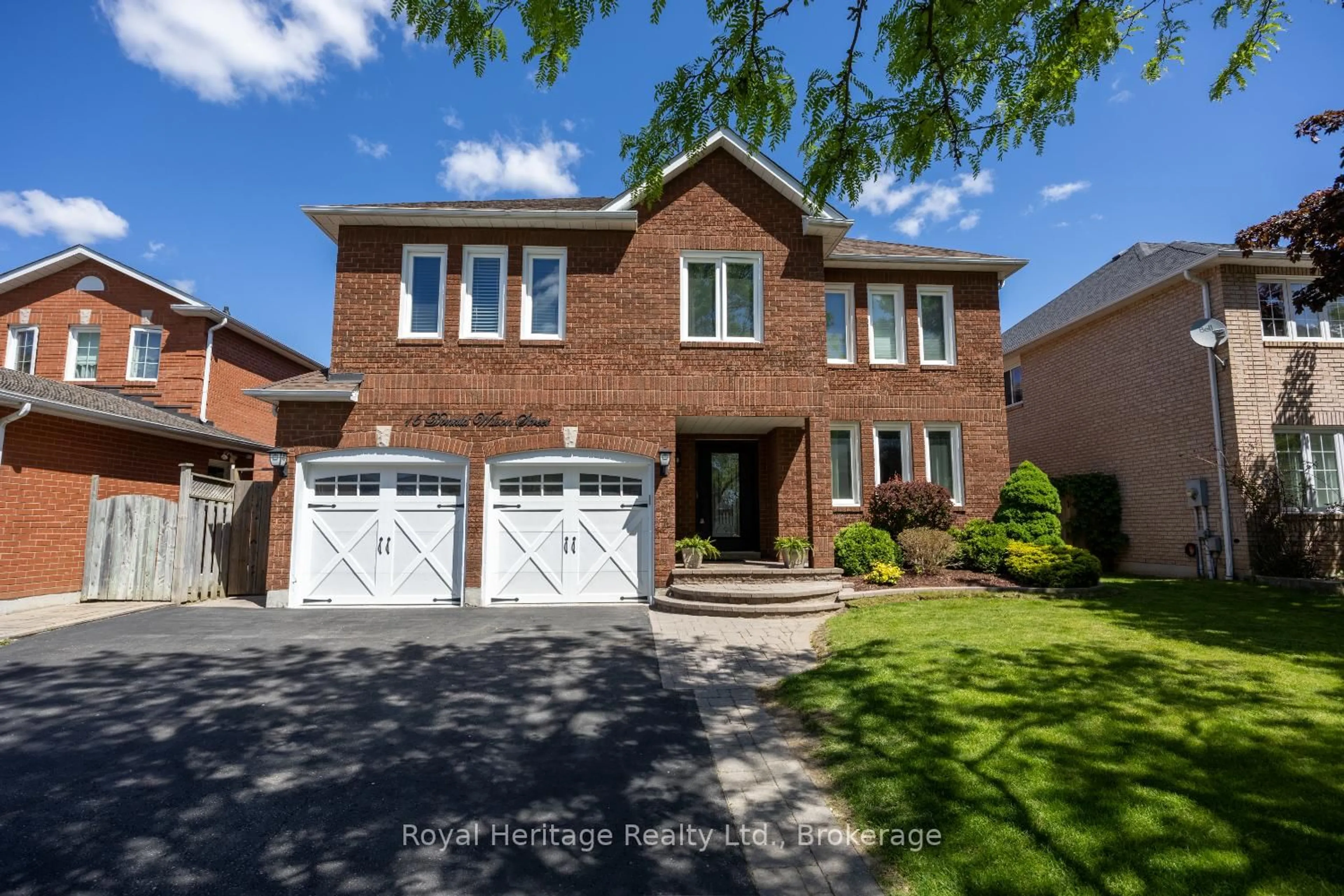 Home with brick exterior material, street for 16 Donald Wilson St, Whitby Ontario L1R 2H5