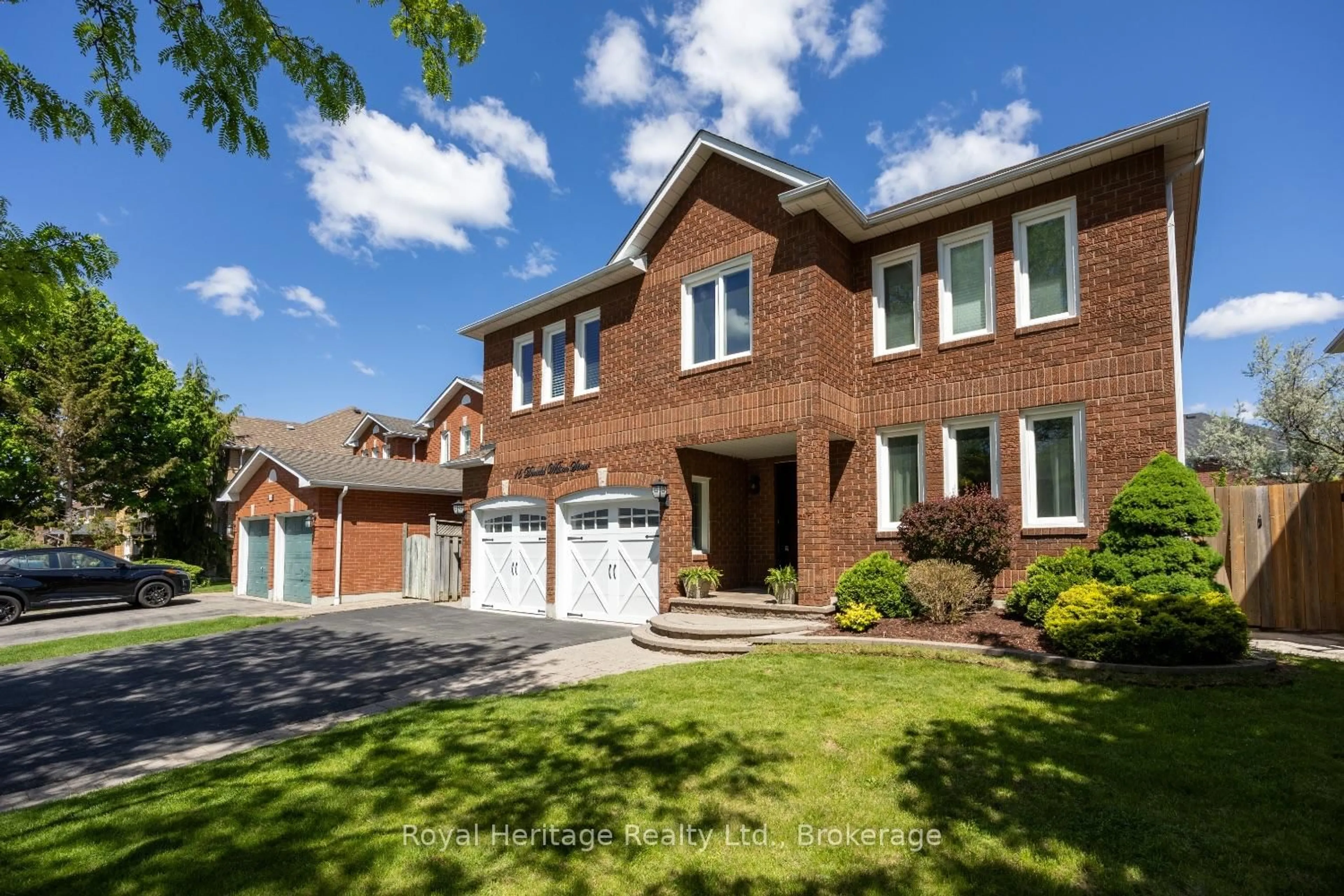 Home with brick exterior material, street for 16 Donald Wilson St, Whitby Ontario L1R 2H5