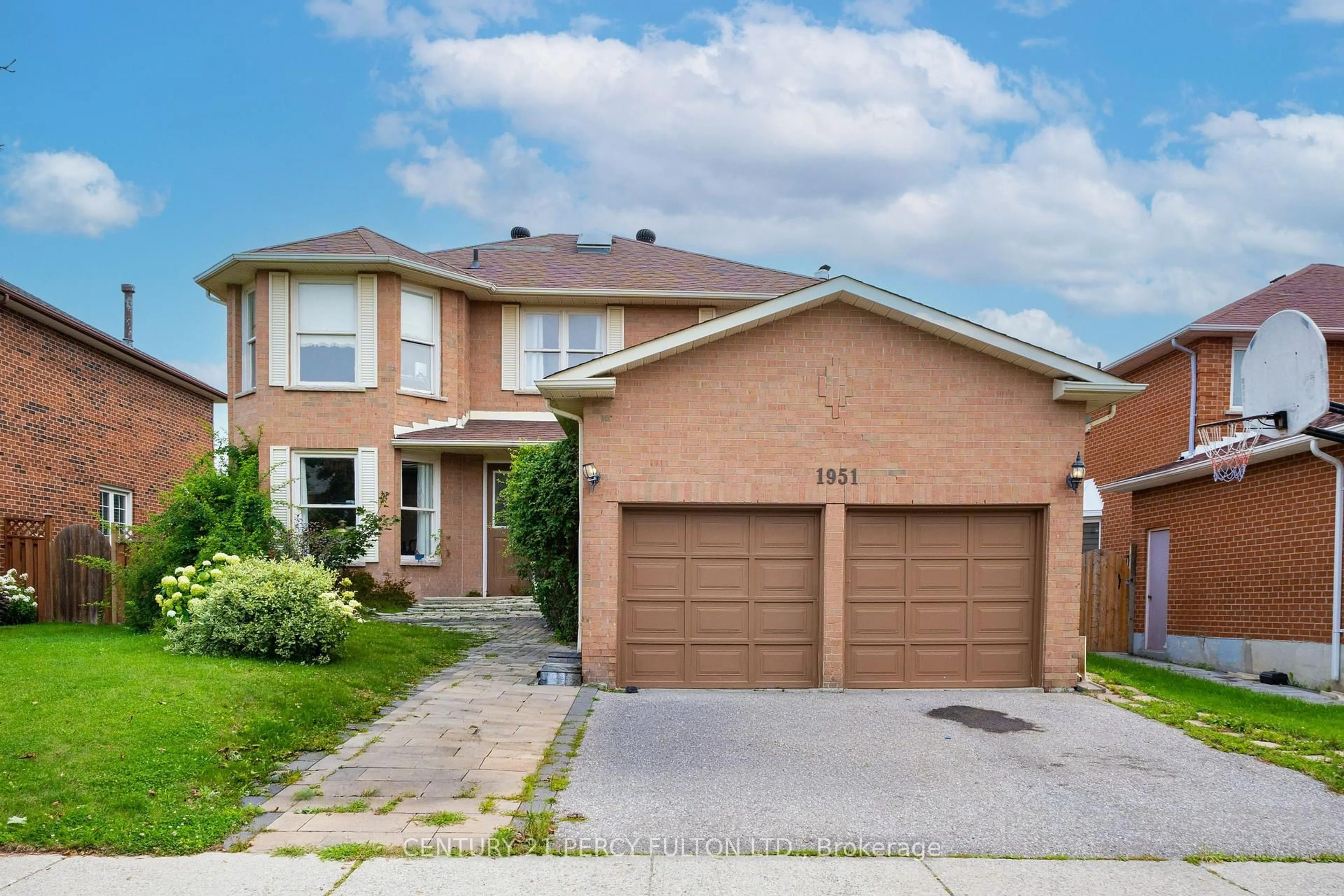 Home with brick exterior material, street for 1951 Rosebank Rd, Pickering Ontario L1V 1P7