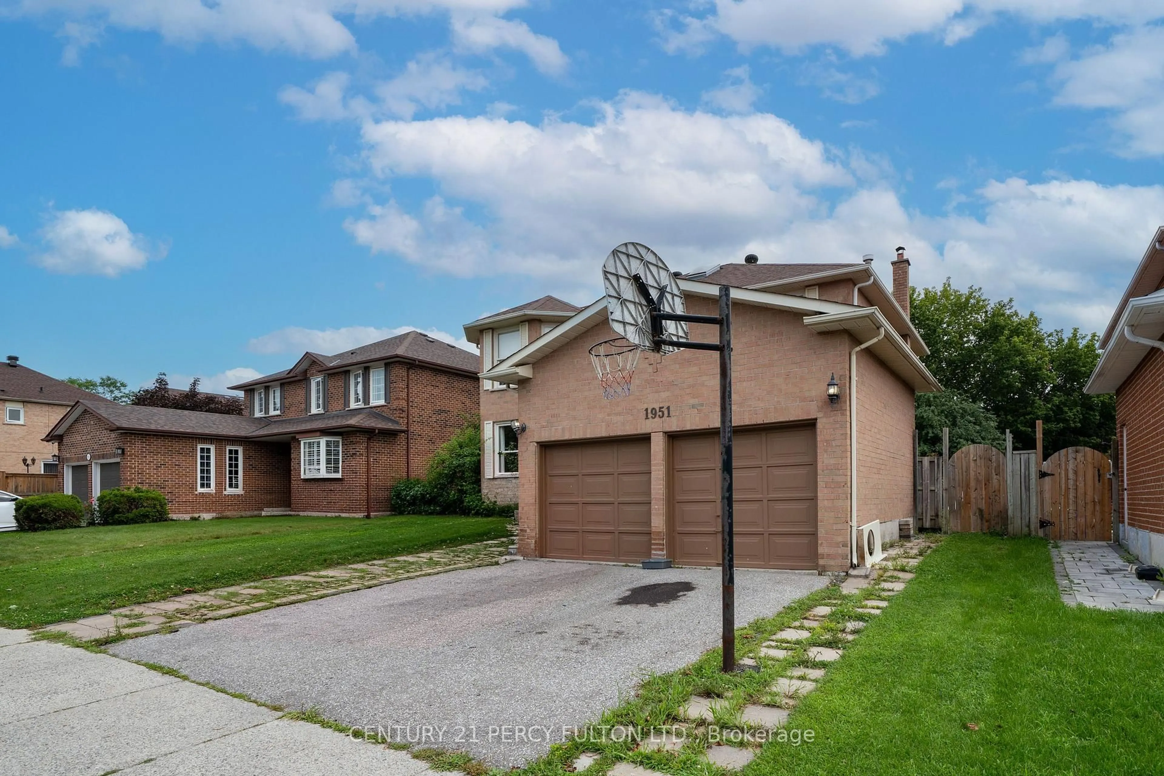 Home with brick exterior material, street for 1951 Rosebank Rd, Pickering Ontario L1V 1P7