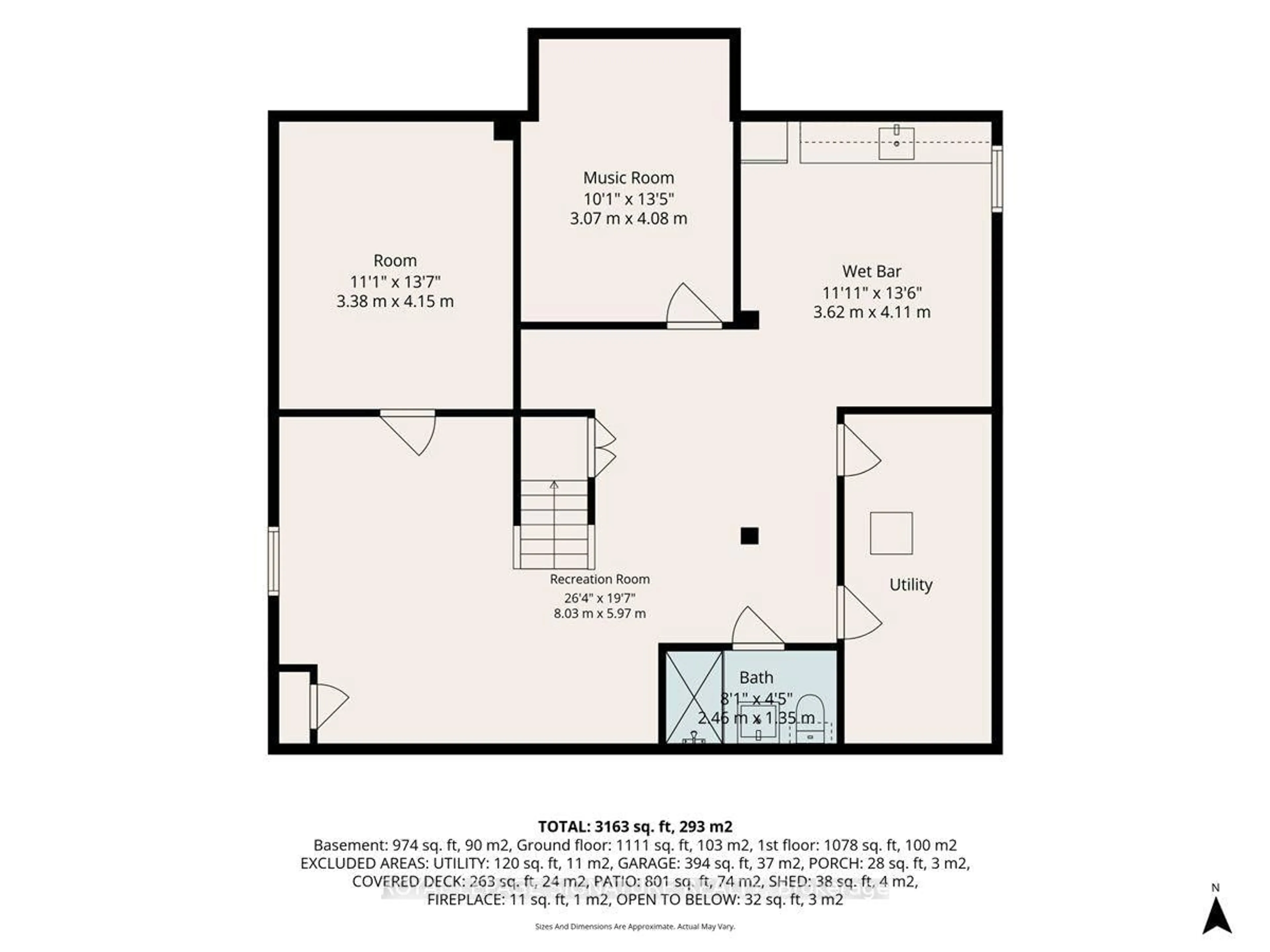 Floor plan for 50 Lumsden Cres, Whitby Ontario L1R 1G5