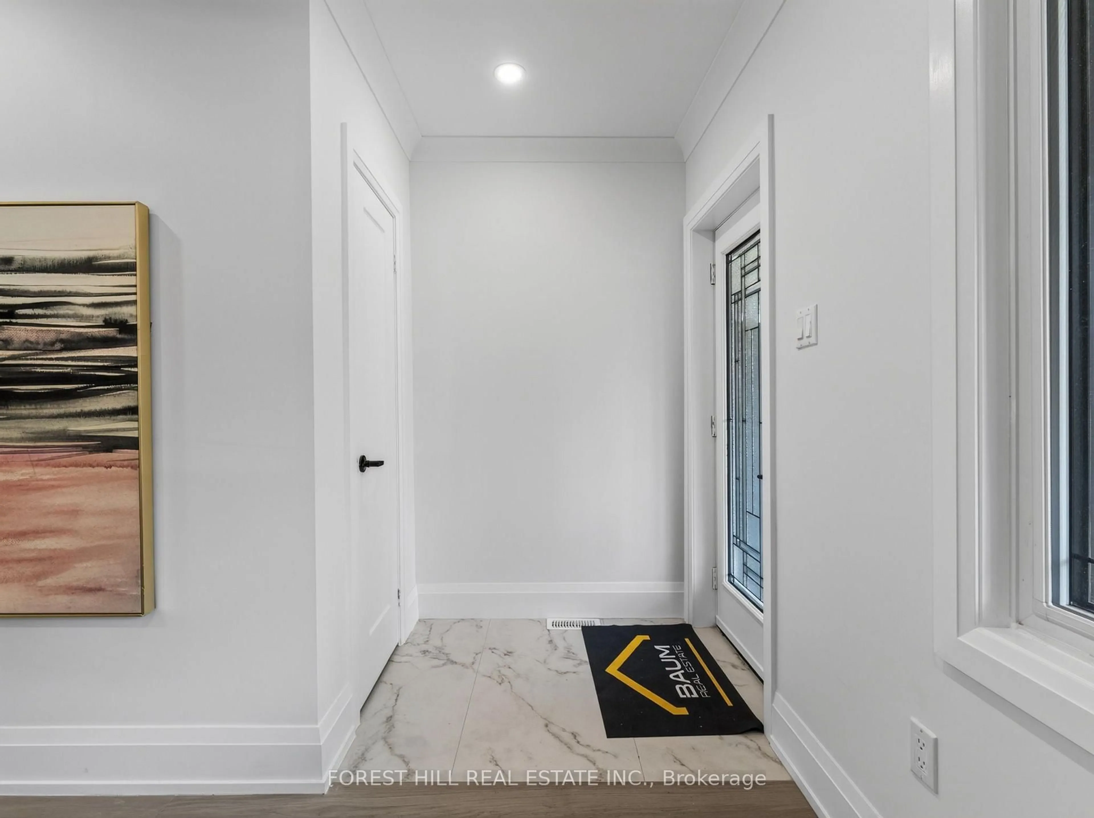 Indoor entryway for 54 Chatham Ave, Toronto Ontario M4J 1K6