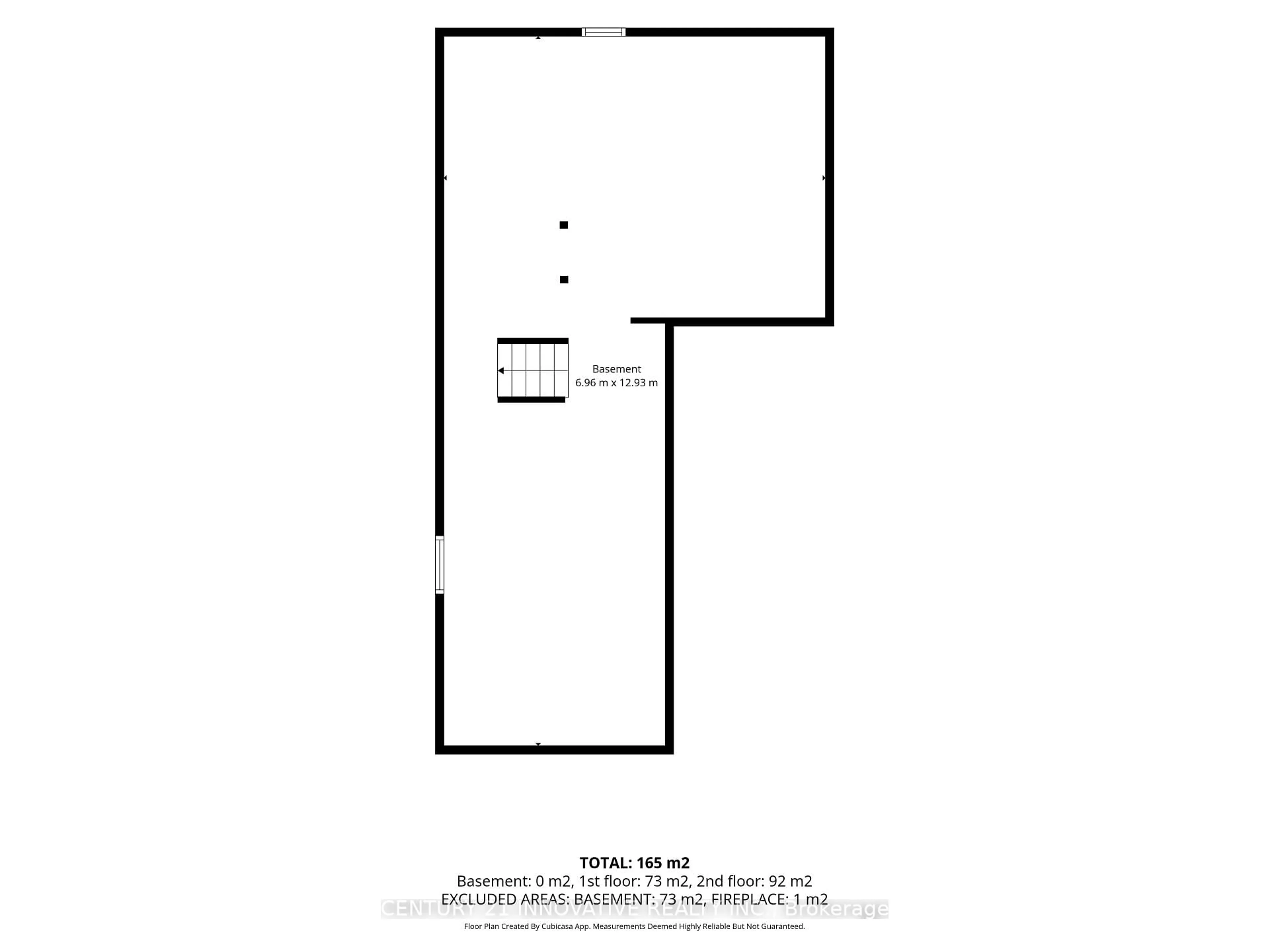 Floor plan for 54 Carpendale Cres, Ajax Ontario L1Z 2B4