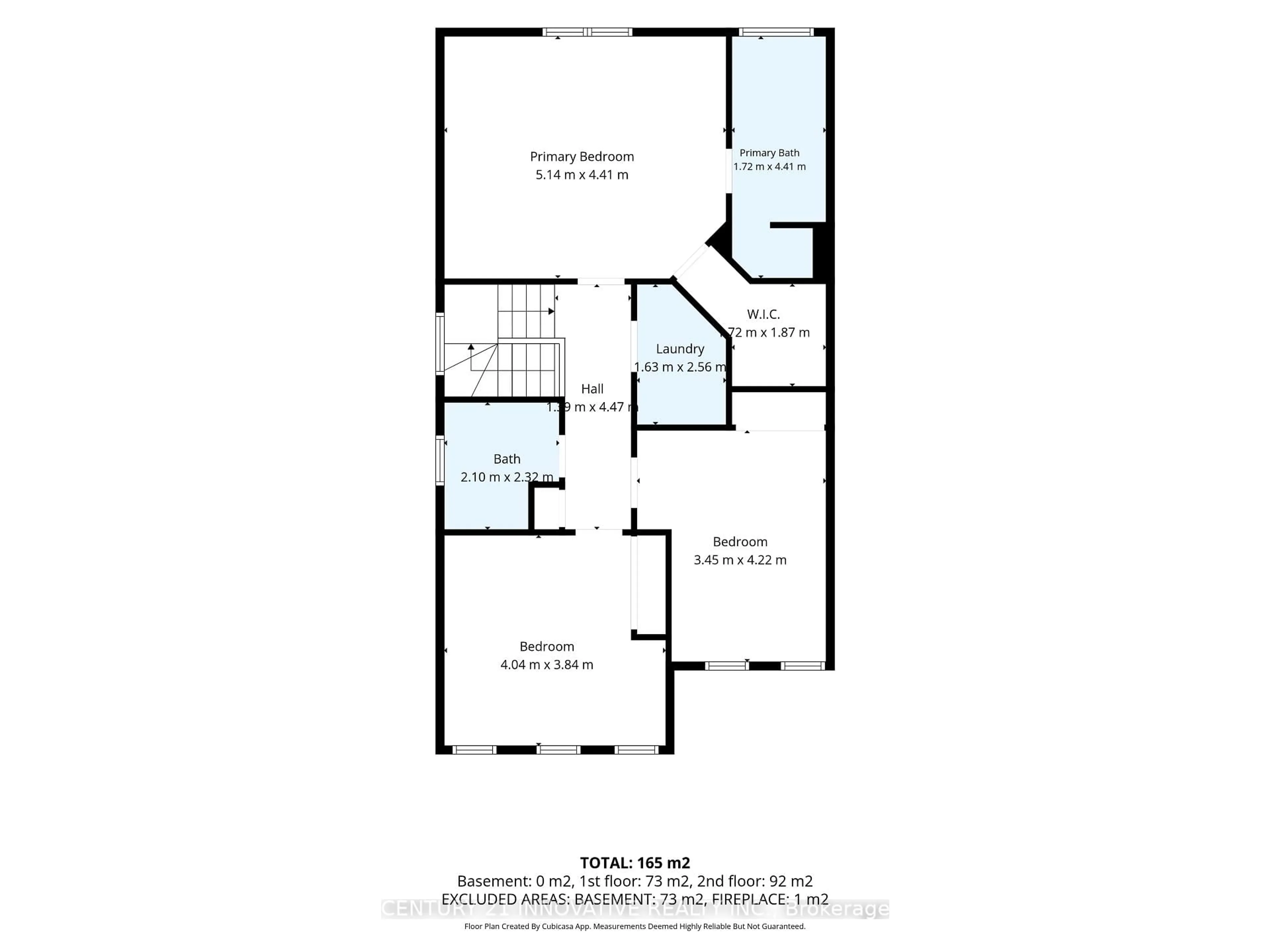 Floor plan for 54 Carpendale Cres, Ajax Ontario L1Z 2B4