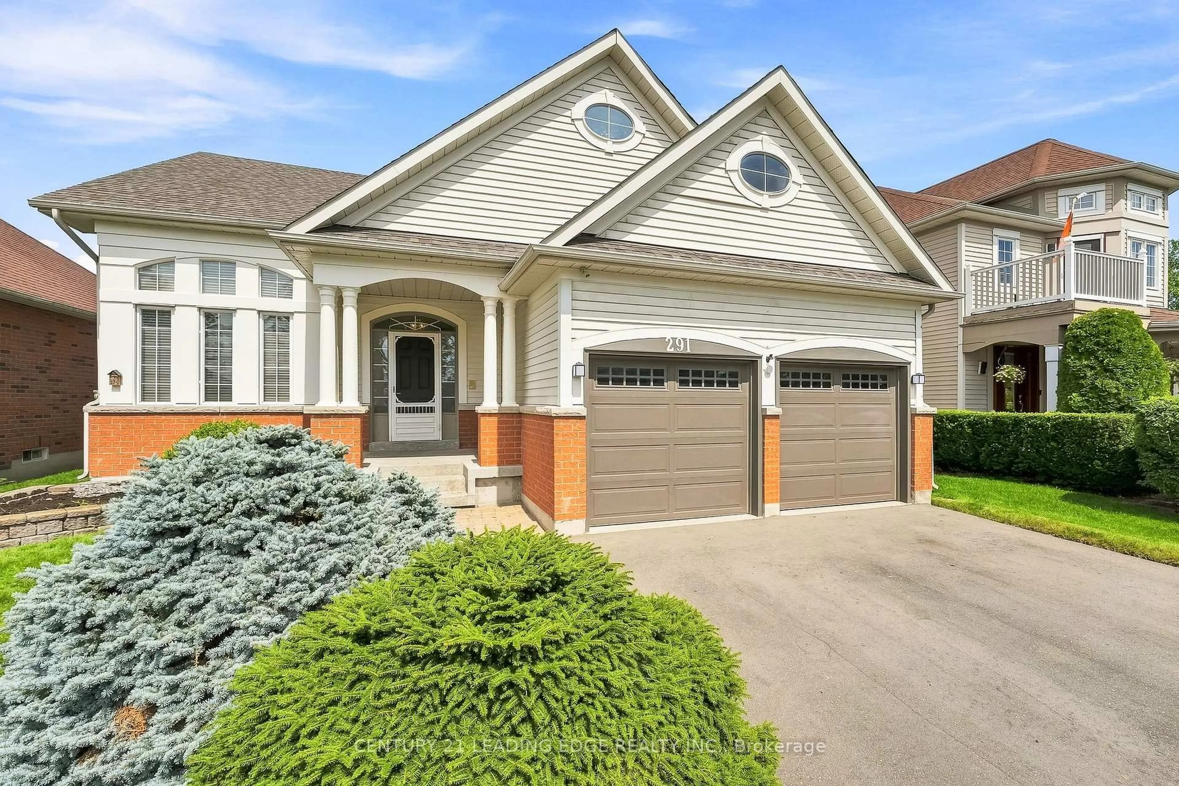 Home with brick exterior material, street for 291 Whitby Shores Greenway, Whitby Ontario L1N 9N6