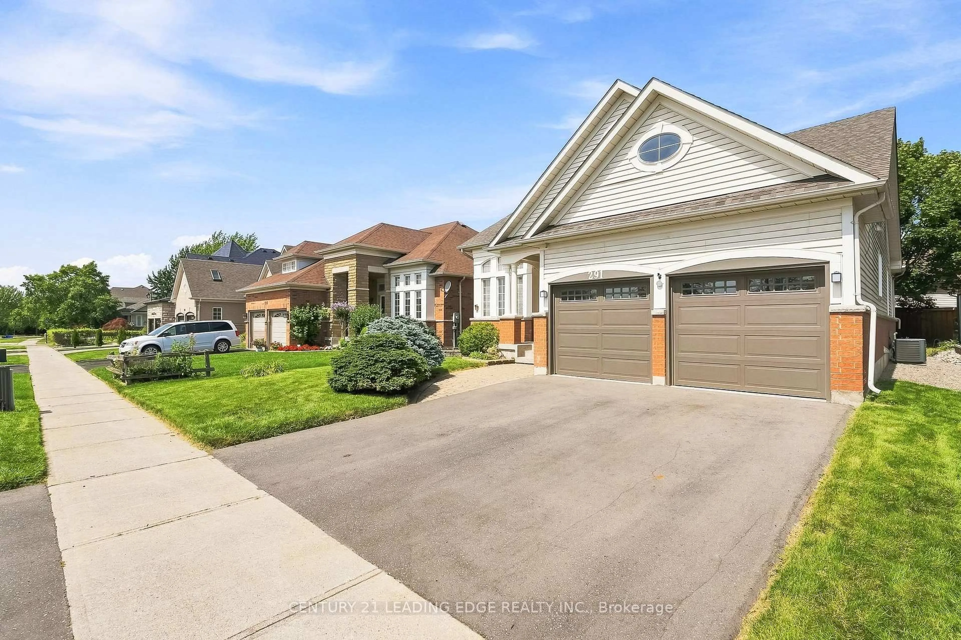 Home with brick exterior material, street for 291 Whitby Shores Greenway, Whitby Ontario L1N 9N6
