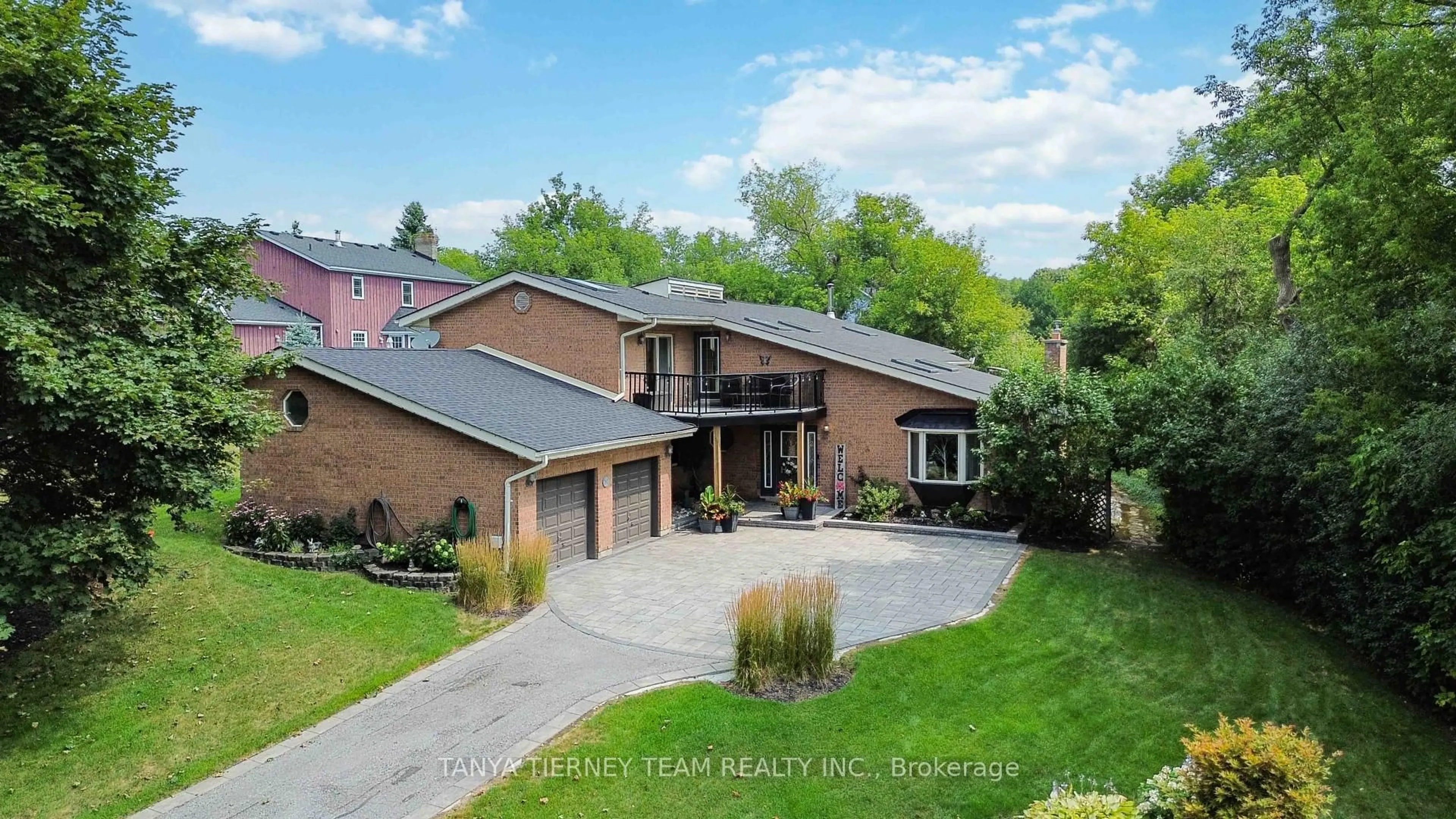 Home with brick exterior material, street for 4883 Old Brock Rd, Pickering Ontario L1Y 1A6