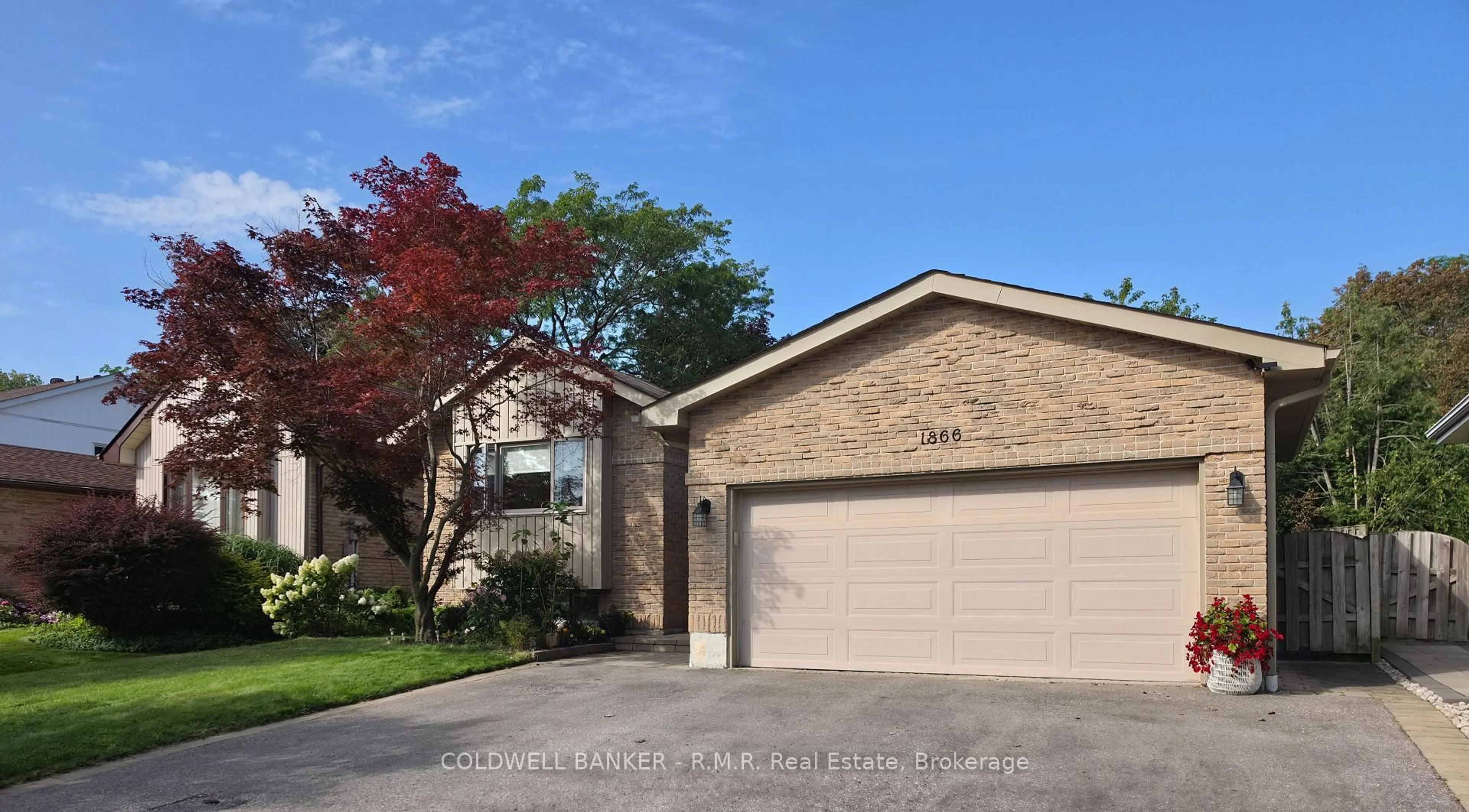 Home with brick exterior material, street for 1866 New St, Pickering Ontario L1V 3M1
