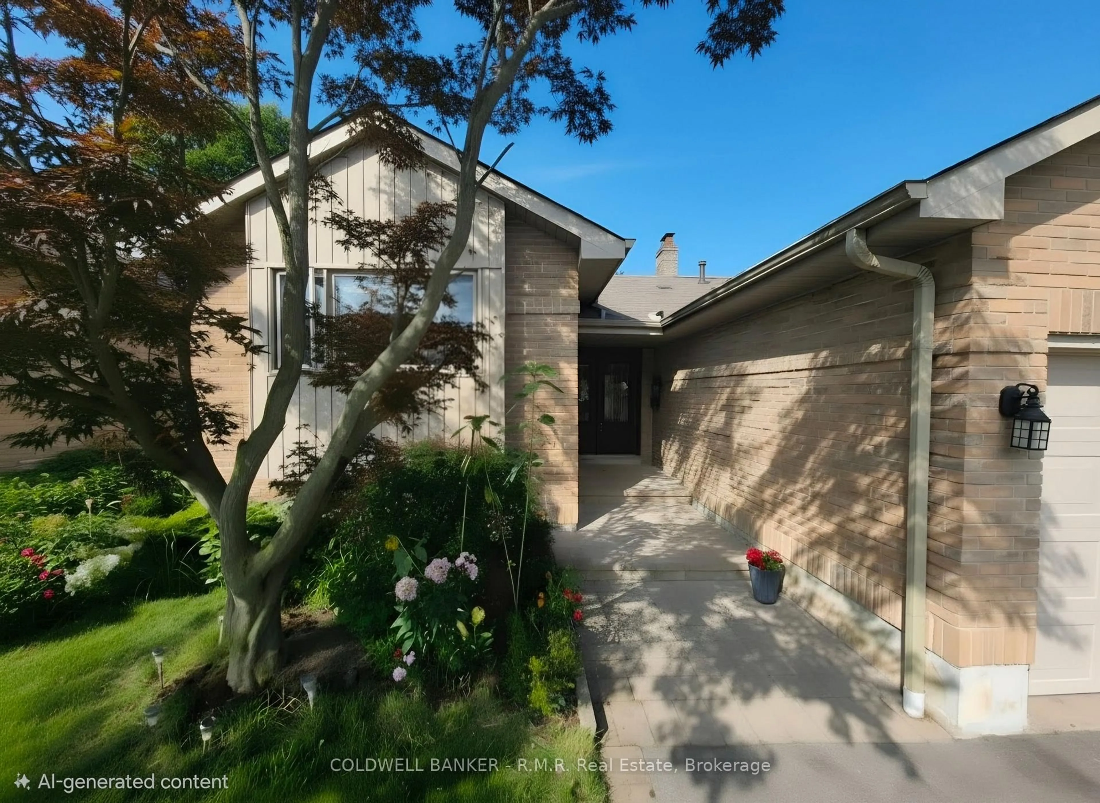 A pic from outside/outdoor area/front of a property/back of a property/a pic from drone, street for 1866 New St, Pickering Ontario L1V 3M1