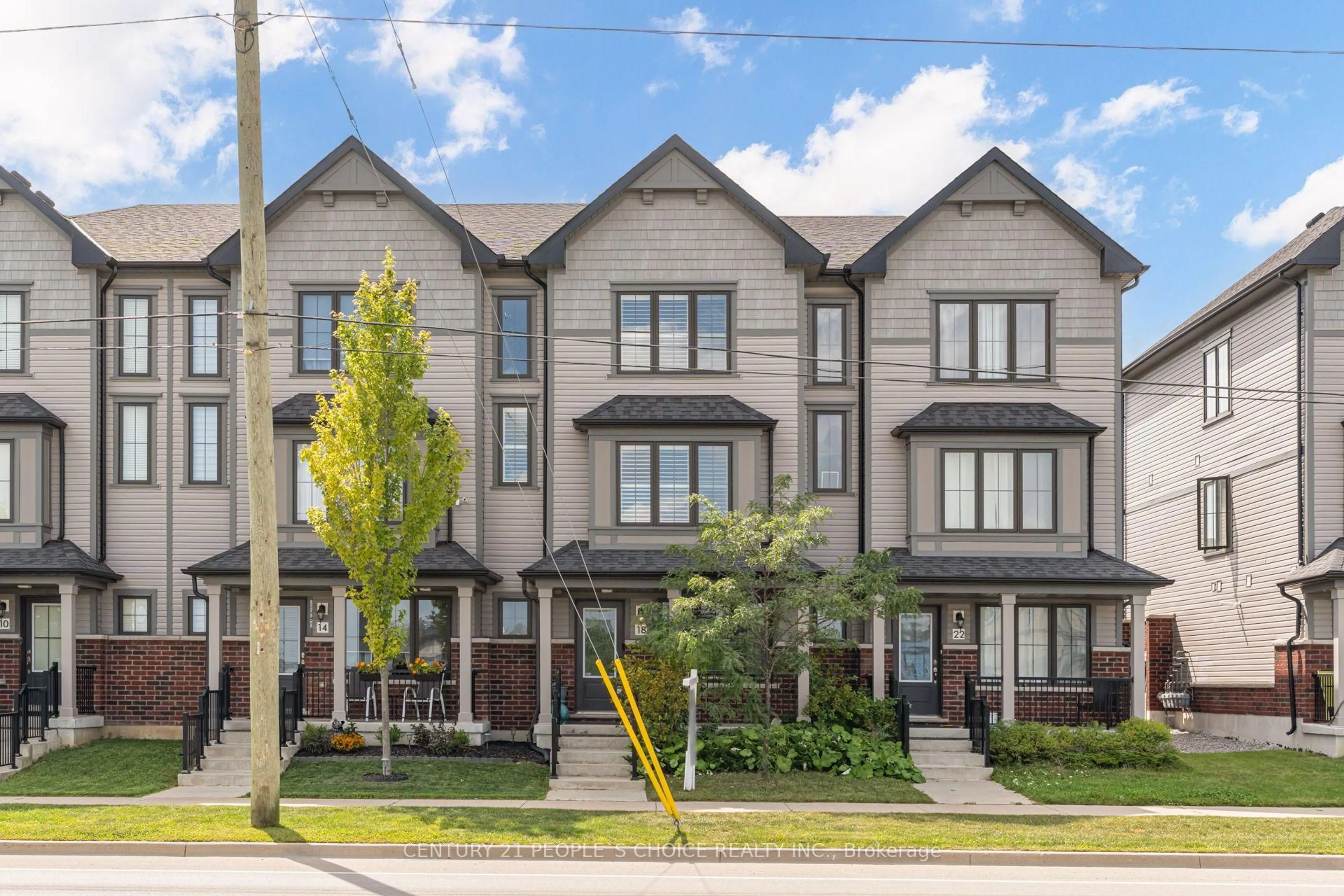 Home with brick exterior material, street for 18 Jerome Way, Clarington Ontario L1C 3K2