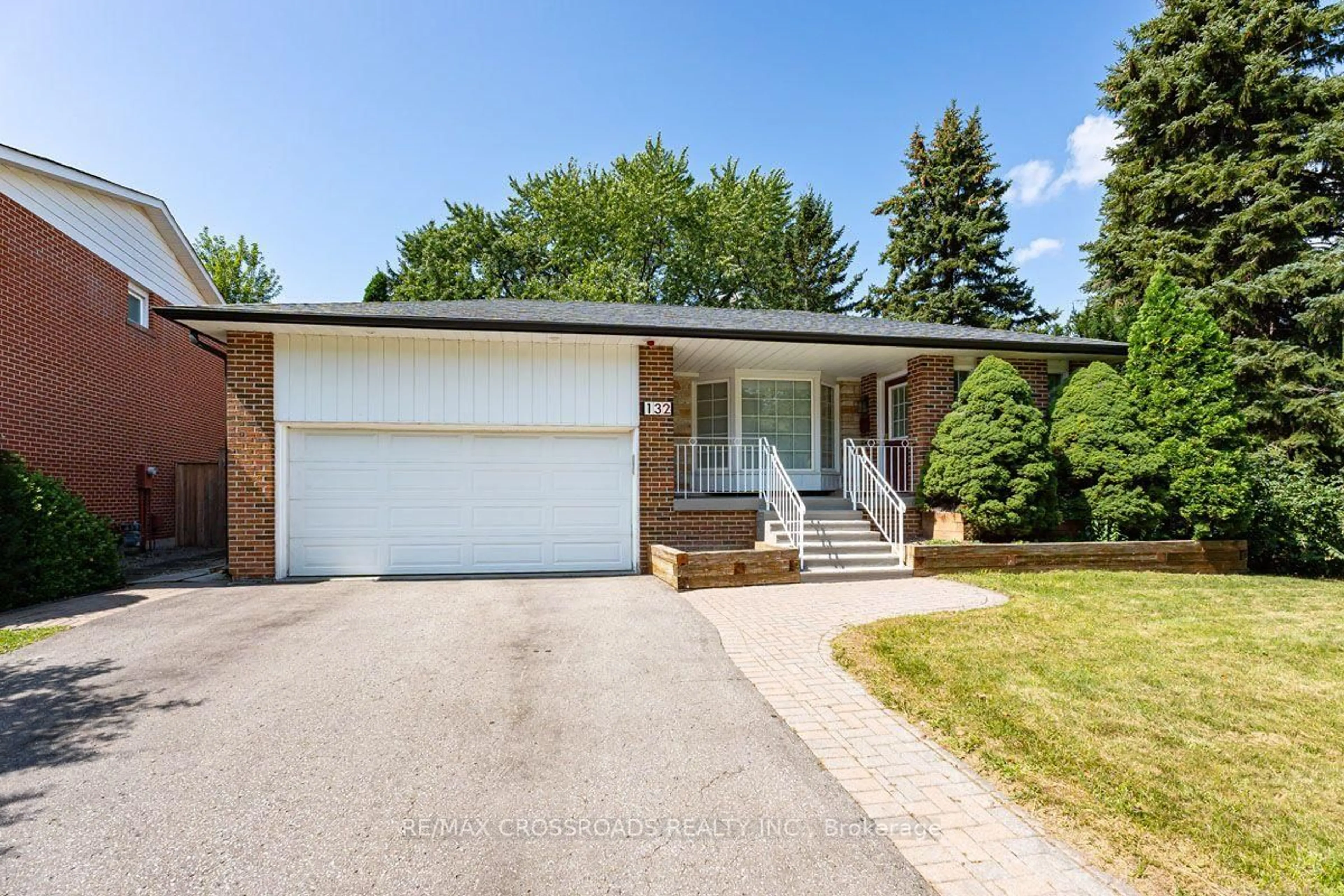 Home with brick exterior material, street for 132 Collingsbrook Blvd, Toronto Ontario M1W 1M7