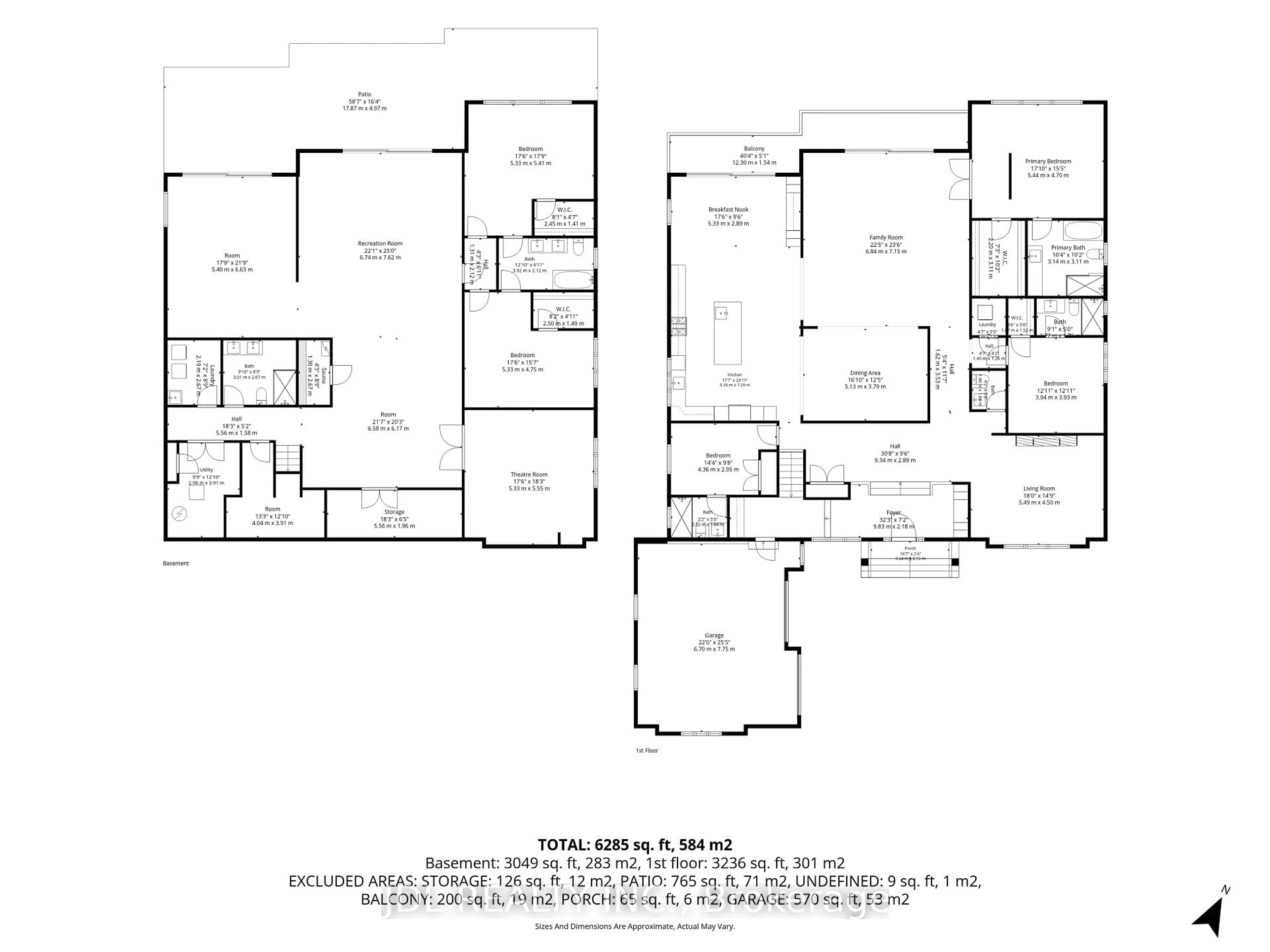 Floor plan for 536 Fralicks Beach Rd, Scugog Ontario L9L 1B4