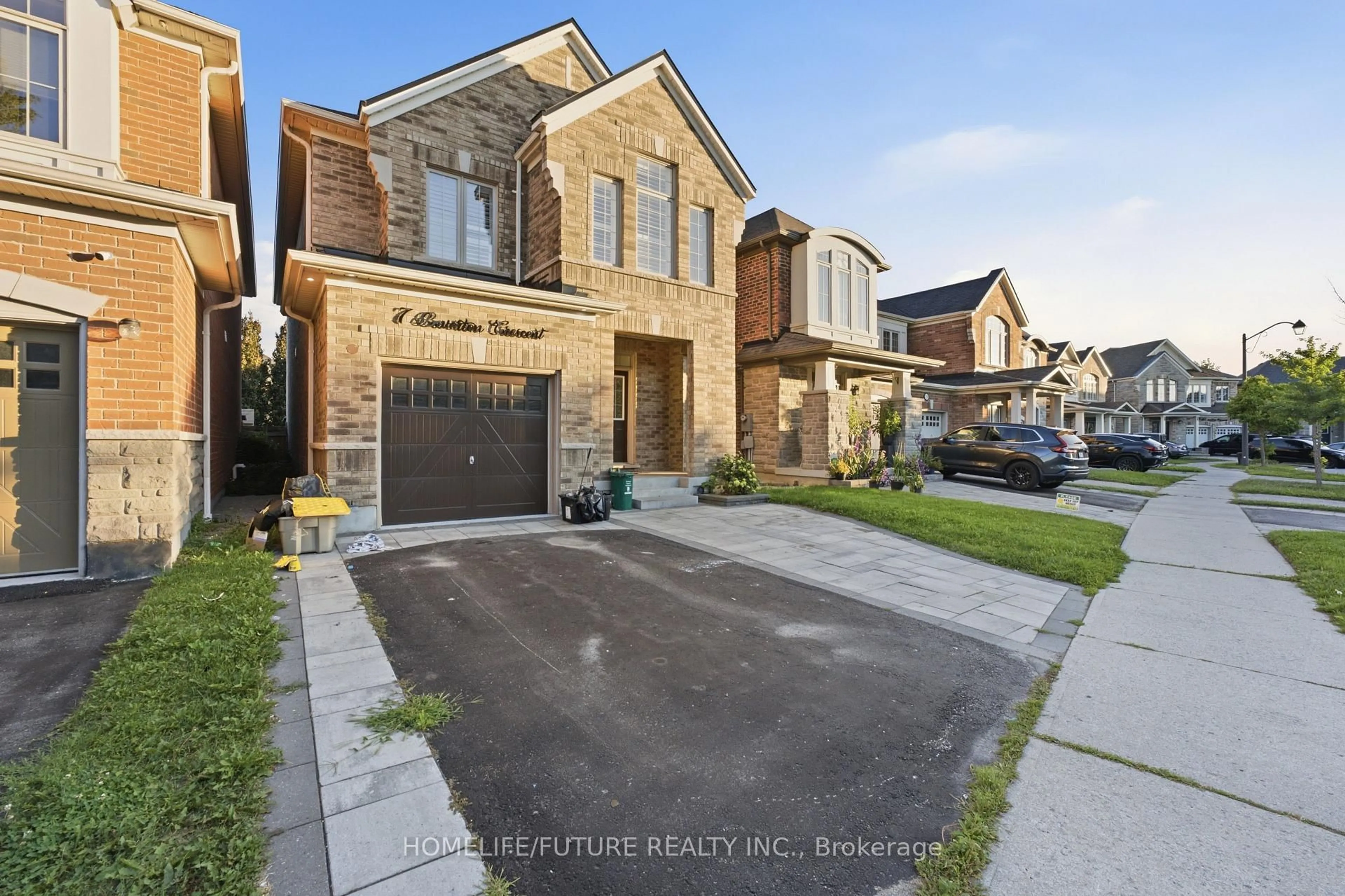 Home with brick exterior material, street for 7 Beverton Cres, Ajax Ontario L1T 0L8