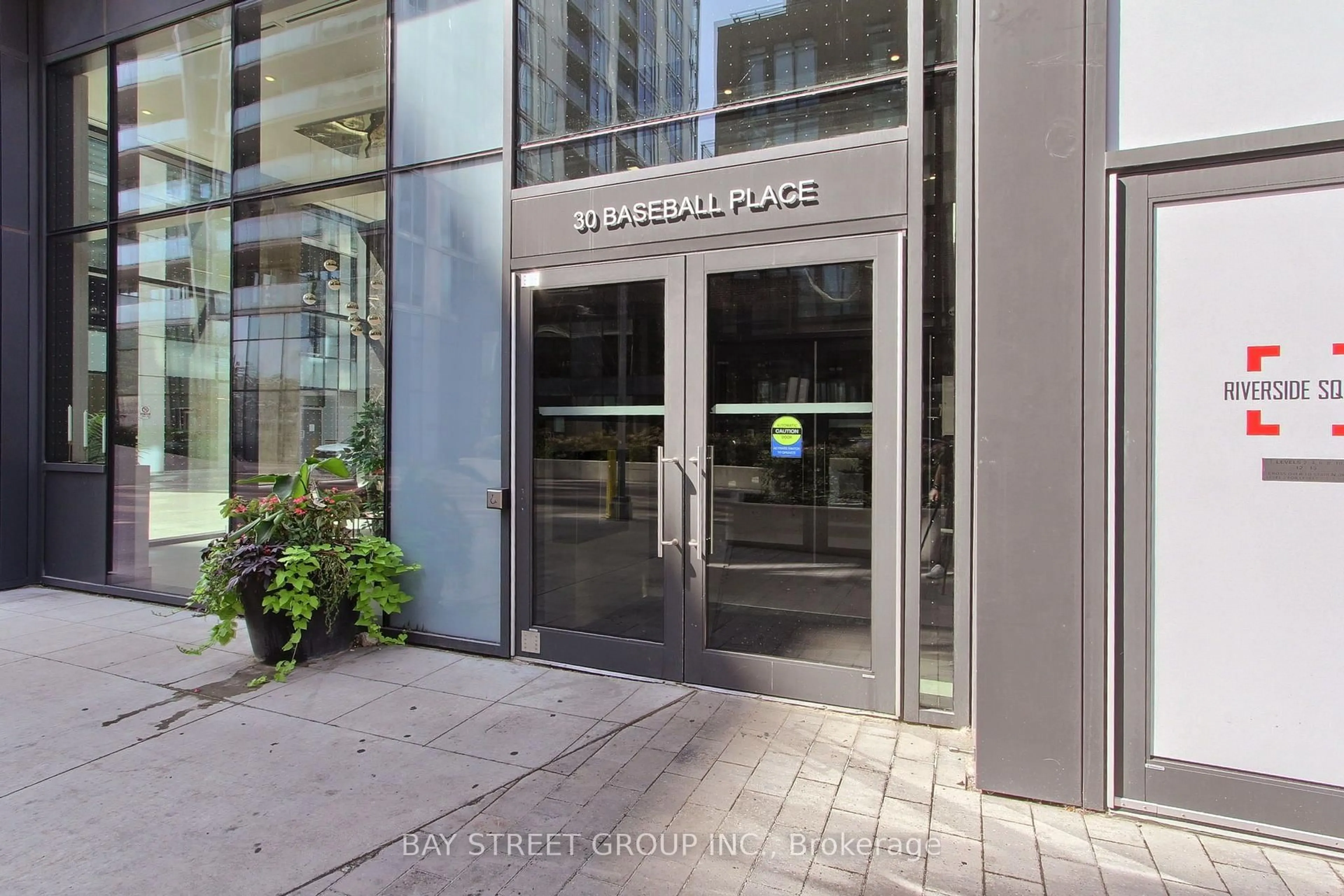 Indoor foyer for 30 baseball Pl #708, Toronto Ontario M4M 0E8