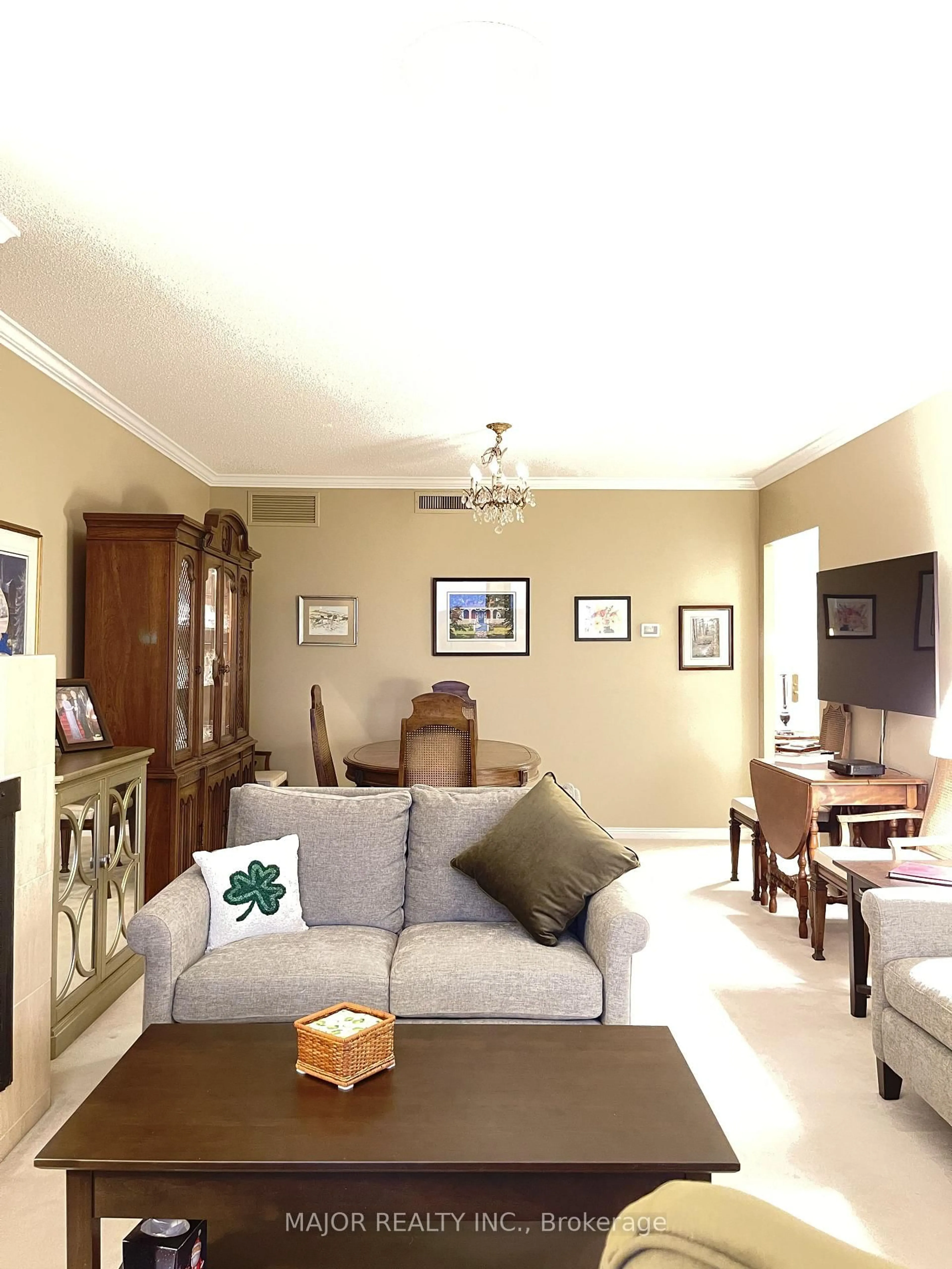 Living room with furniture, unknown for 900 Wilson Rd #1403, Oshawa Ontario L1G 7T2