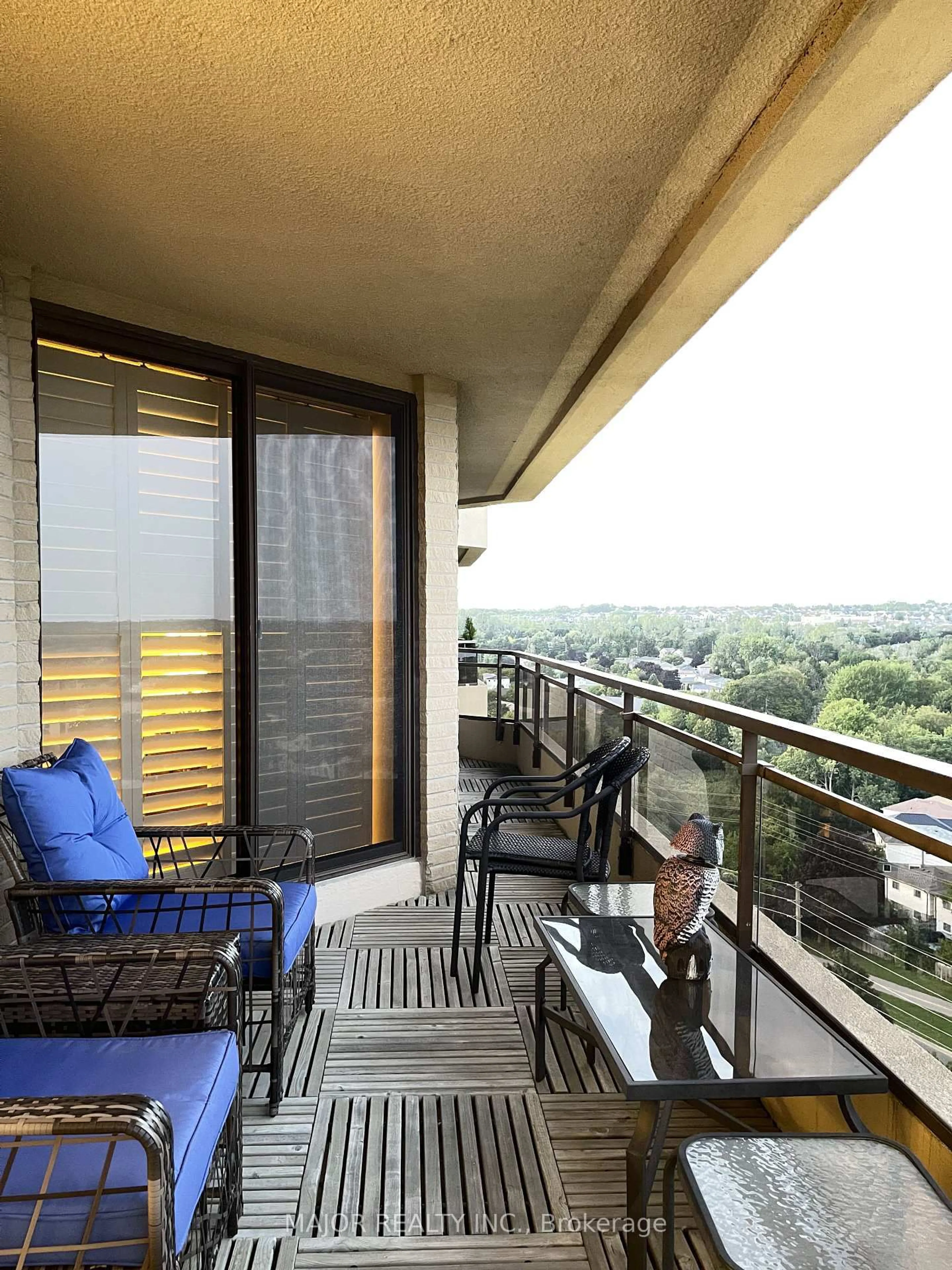 Balcony in the apartment, unknown for 900 Wilson Rd #1403, Oshawa Ontario L1G 7T2