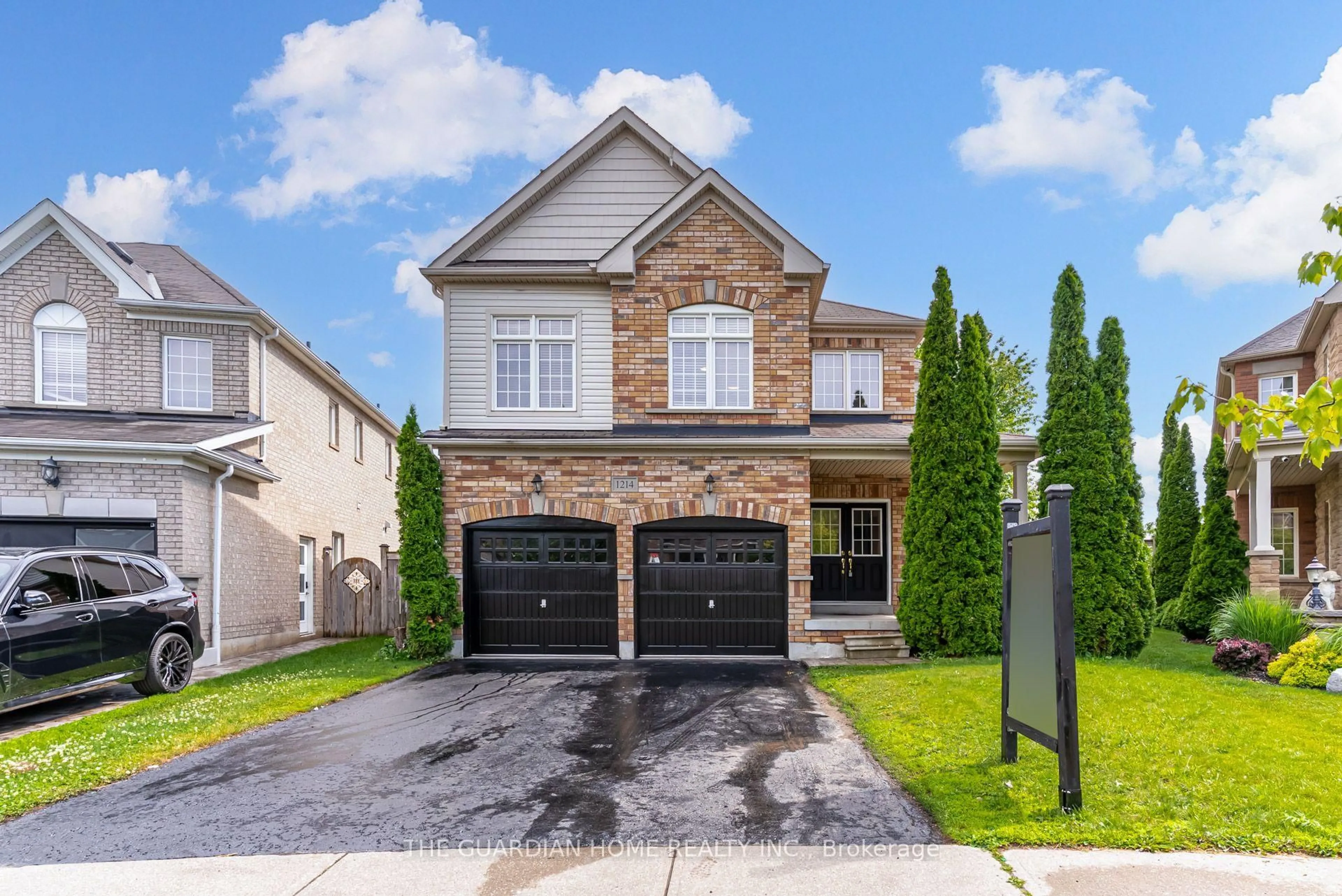 Home with brick exterior material, street for 1214 Harlstone Cres, Oshawa Ontario L1K 0J2