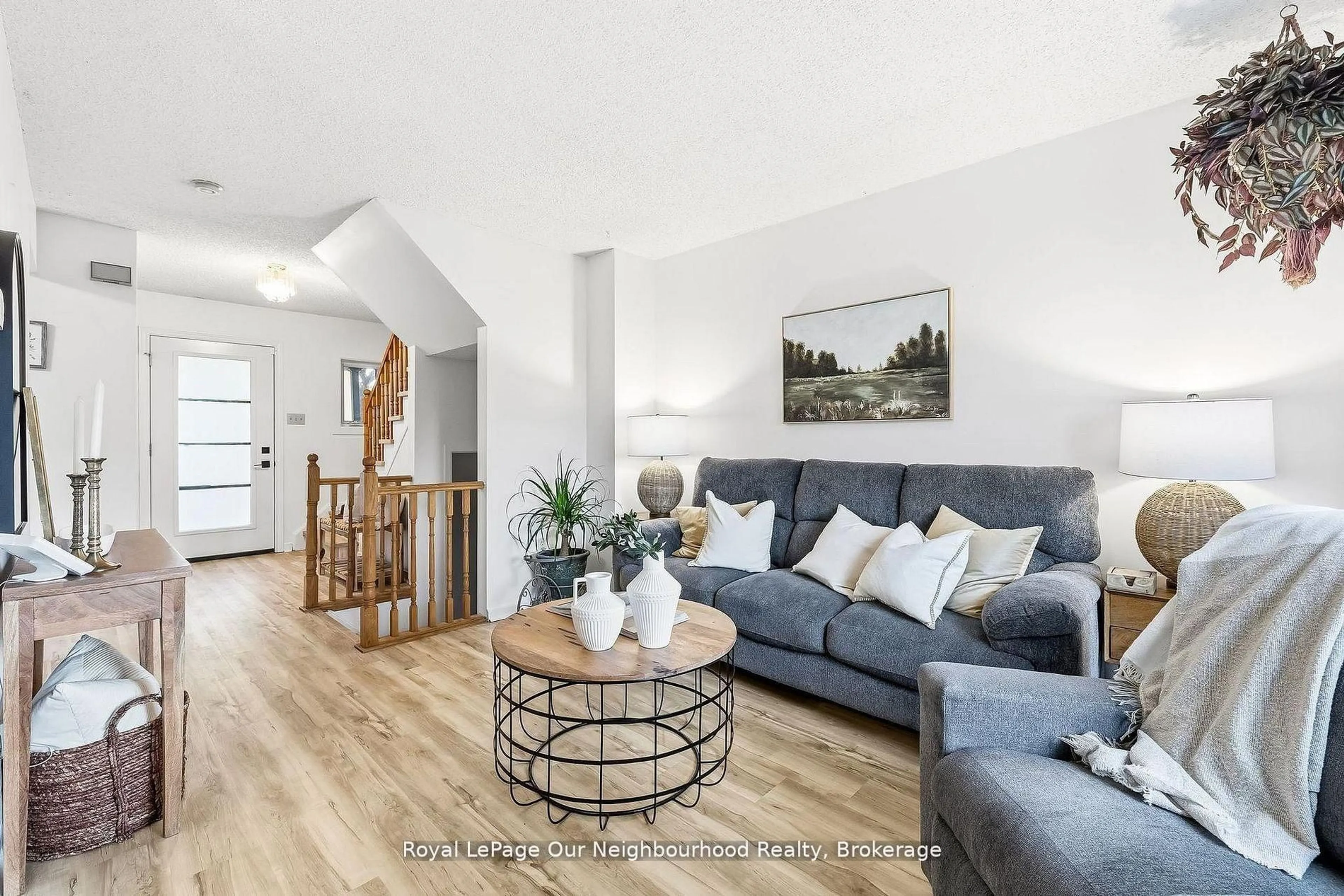 Living room with furniture, unknown for 96 Chatfield Dr, Ajax Ontario L1T 2J8