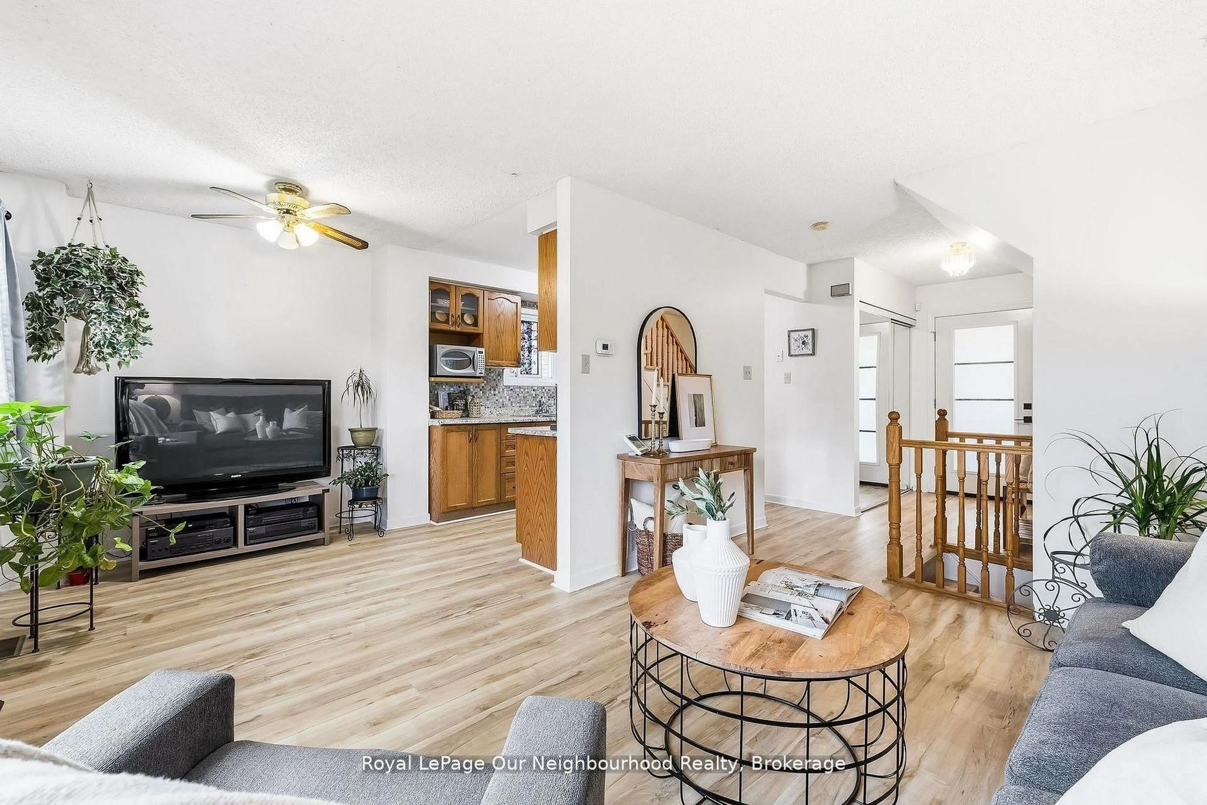 Living room with furniture, unknown for 96 Chatfield Dr, Ajax Ontario L1T 2J8