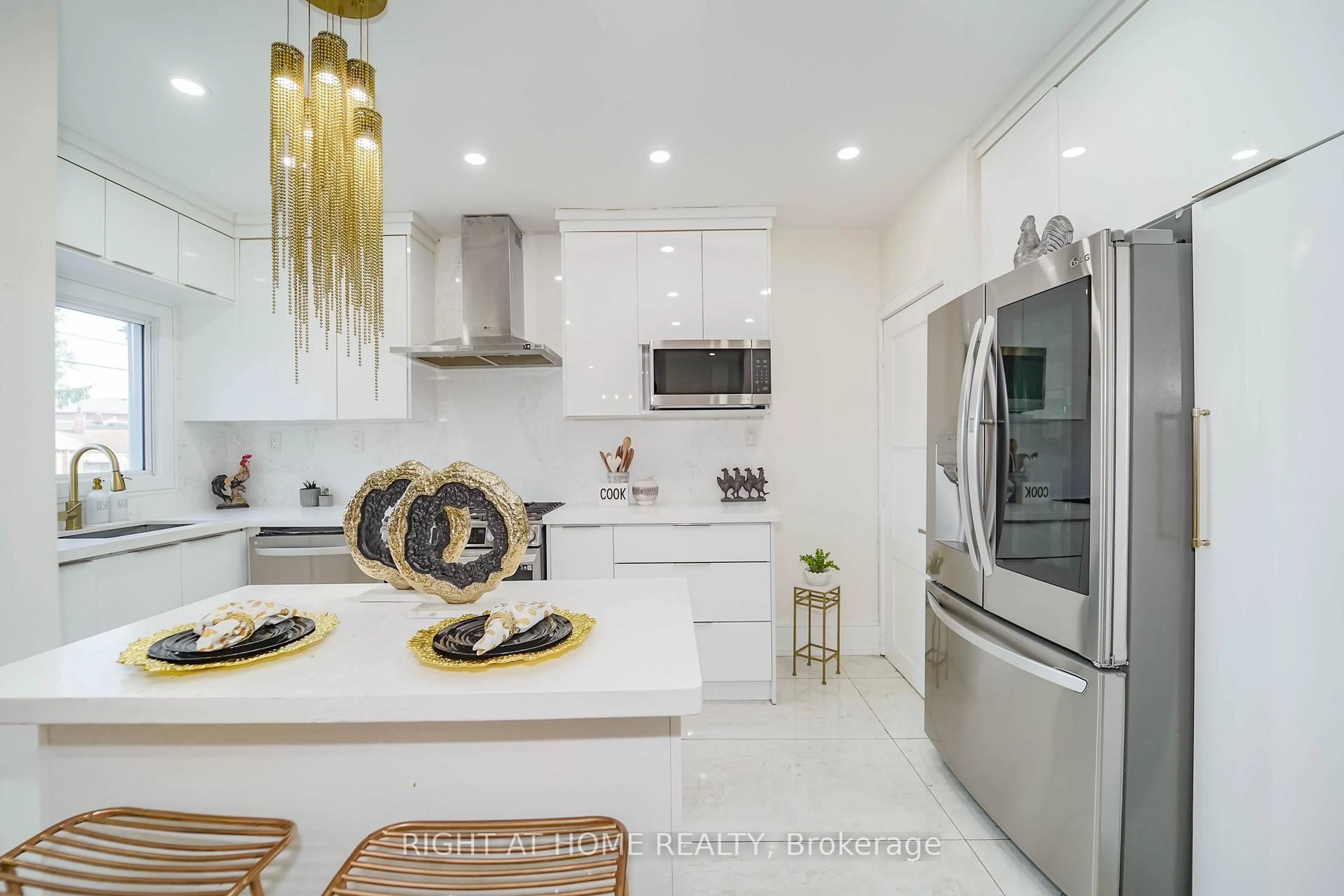 Contemporary kitchen, ceramic/tile floor for 174 Aylesworth Ave, Toronto Ontario M1N 2J6
