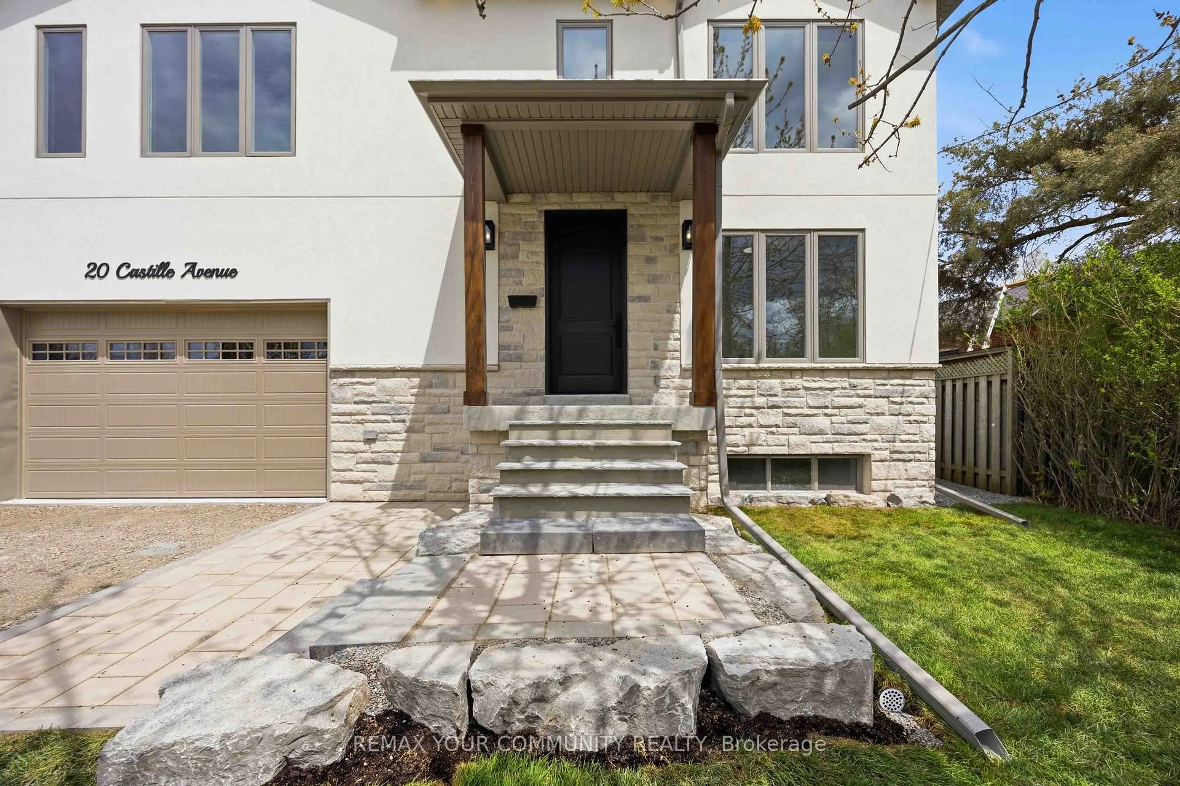 Home with brick exterior material, street for 20 Castille Ave, Toronto Ontario M1R 2C1