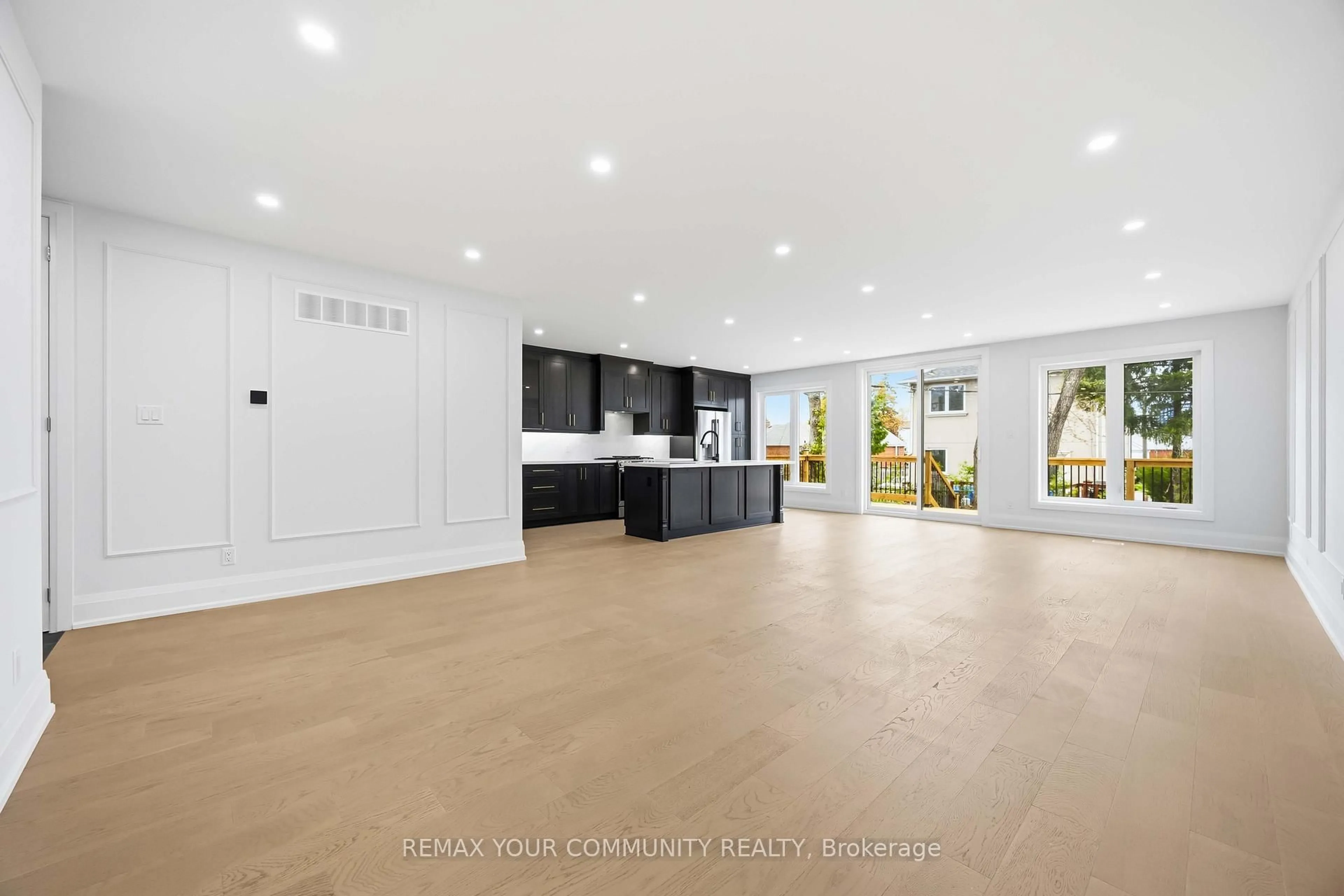 Open concept kitchen, ceramic/tile floor for 20 Castille Ave, Toronto Ontario M1R 2C1