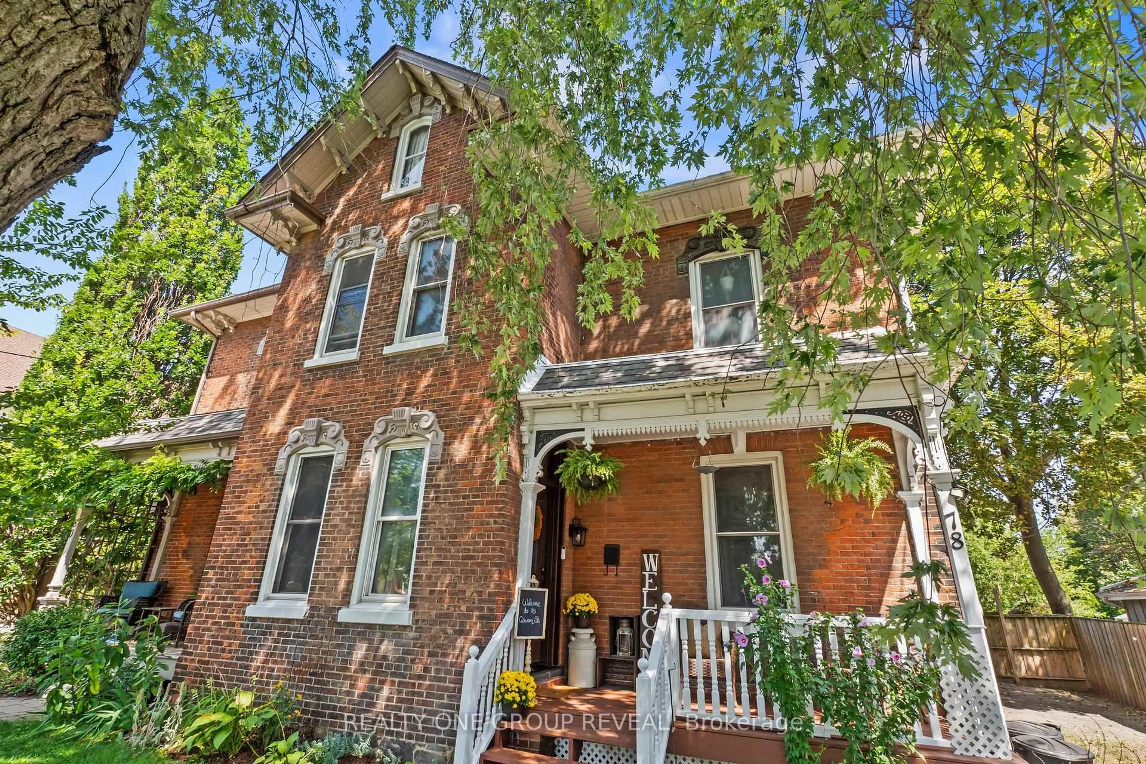 Home with brick exterior material, street for 78 Queen St, Clarington Ontario L1C 1M6