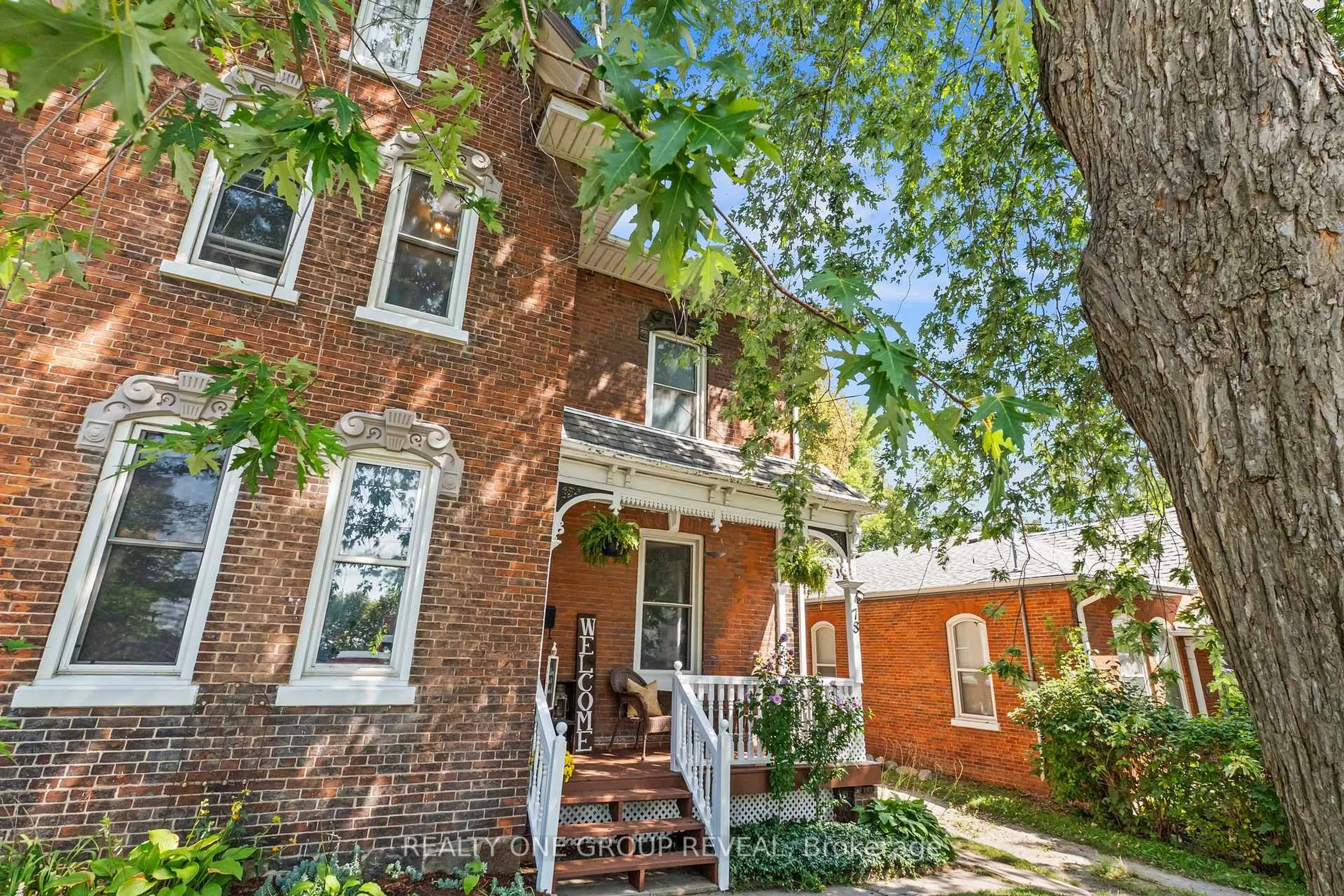 Home with brick exterior material, street for 78 Queen St, Clarington Ontario L1C 1M6
