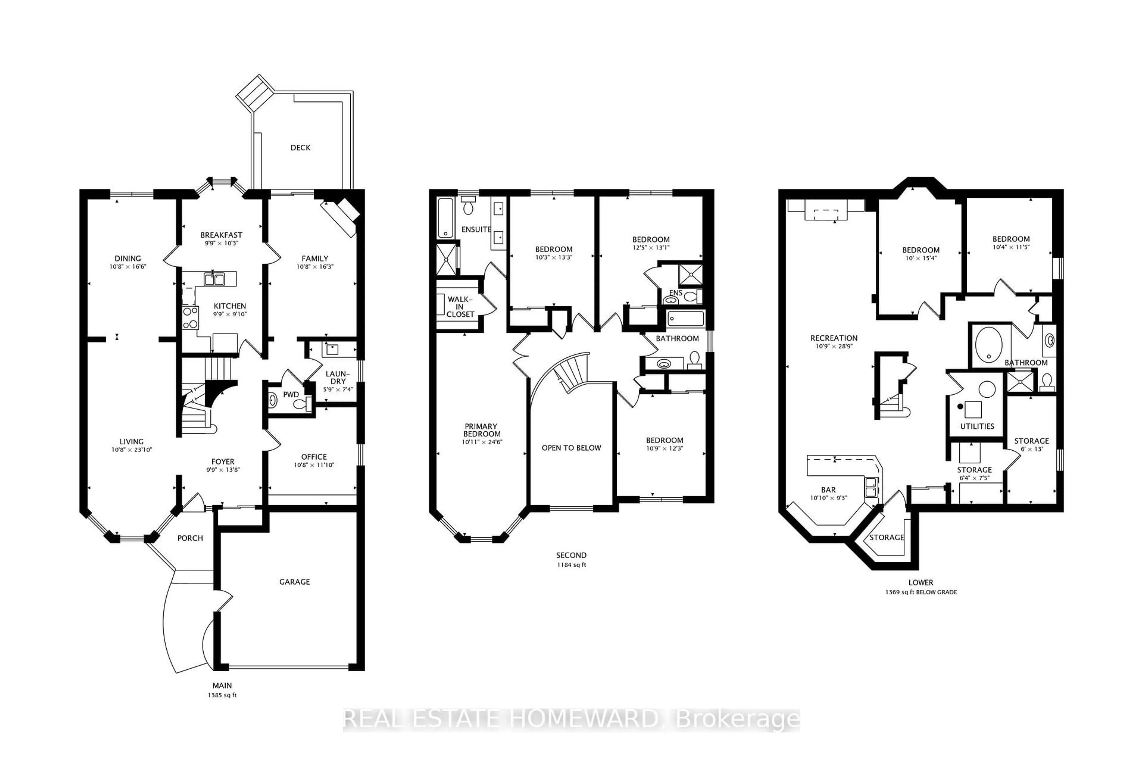 Floor plan for 23 Hutchcroft Ave, Toronto Ontario M1V 3S3